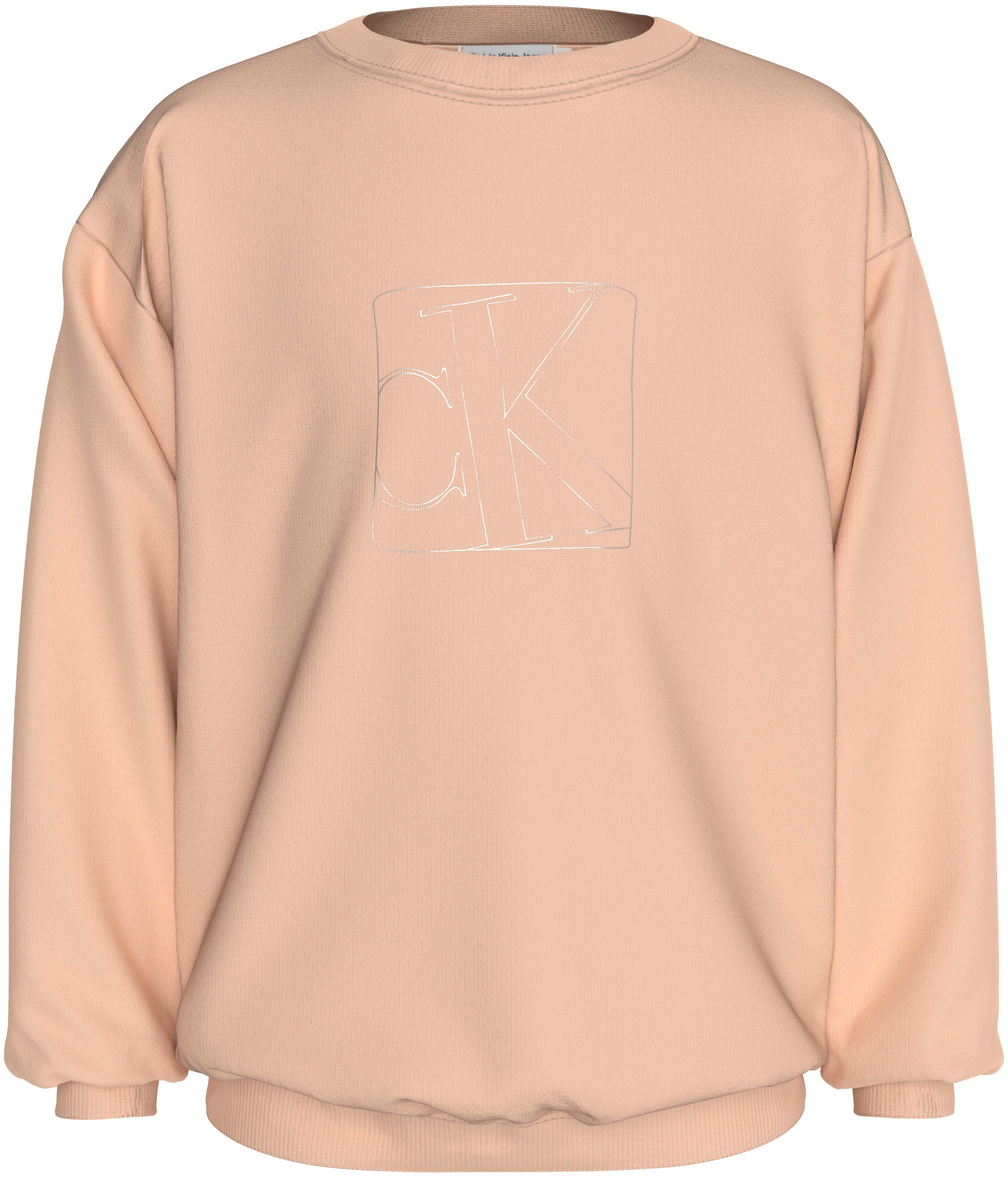Calvin Klein Jeans Sweatshirt »SILVER MONOGRAM CN SWEATSHIRT«, für Kinder bis 16 Jahre
