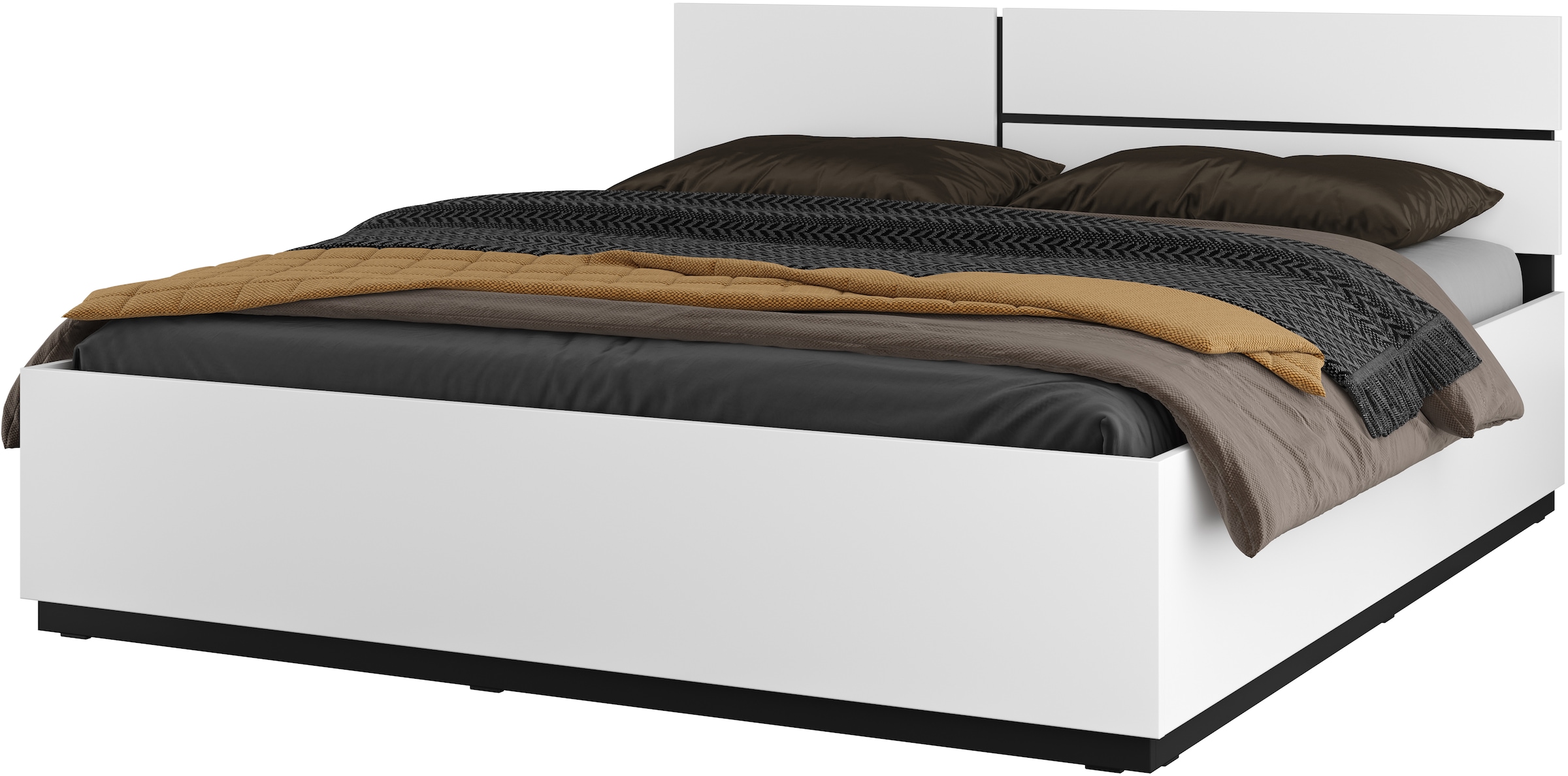 INOSIGN Bettgestell »Cross, moderner Bettrahmen«, Doppelbett in zwei Grösse günstig online kaufen