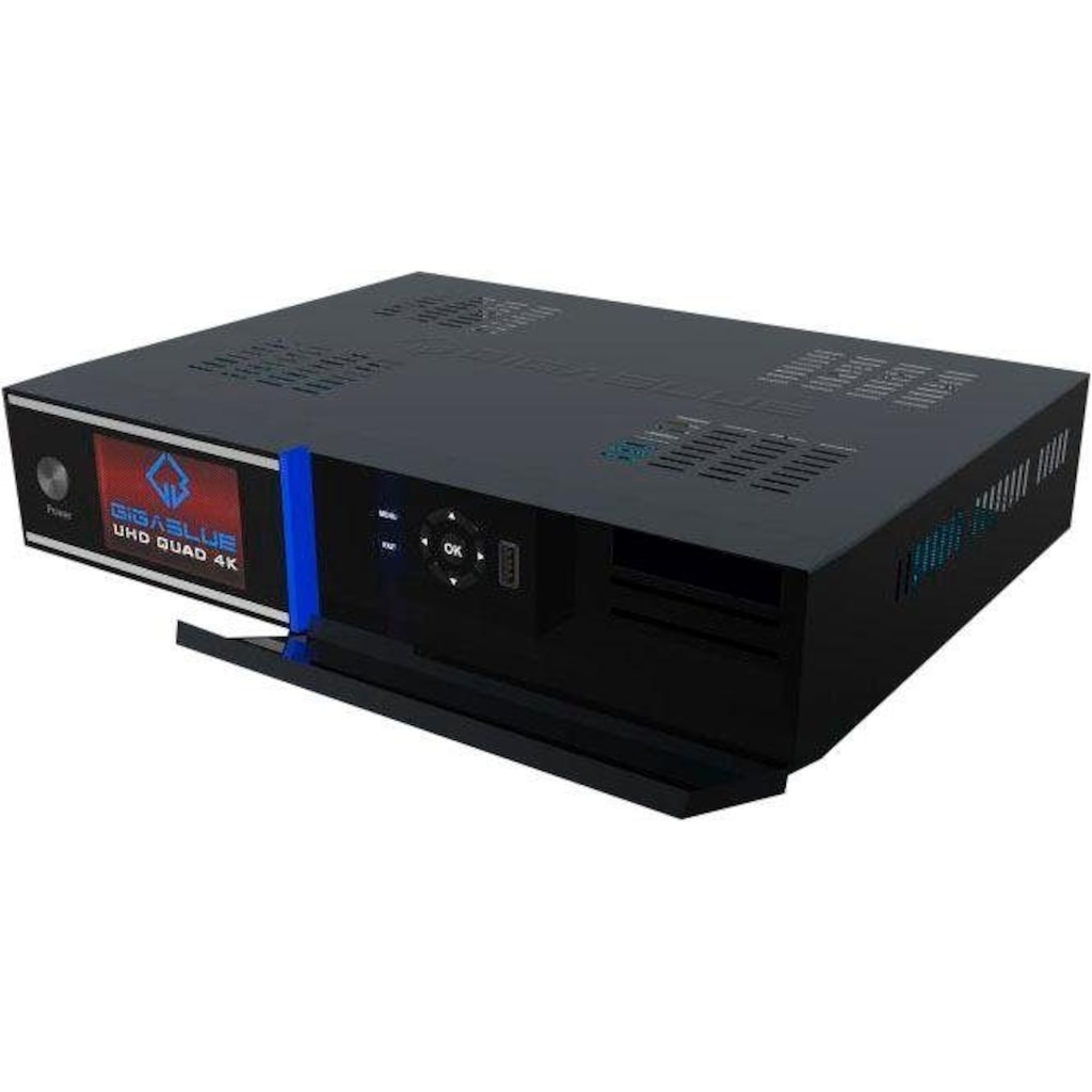 Gigablue SAT-Receiver »UltraHD (UHD) 4K Multifunktions LINUX Receiver«, (LAN (Ethernet) EPG (elektronische Programmzeitschrift)-USB PVR Ready)