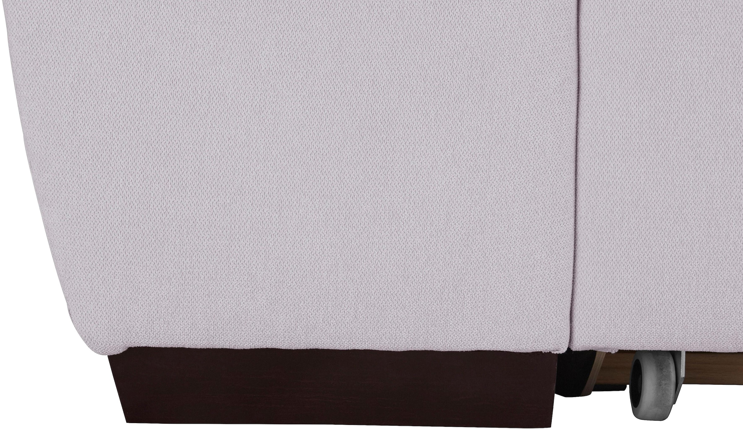exxpo - sofa fashion Ecksofa »Salerno, inkl. Kopf- und Armteilverstellung, elegant & bequem, L-Form«, wahlweise mit Bettfunktion und Bettkasten, tolle Detailverarbeitung