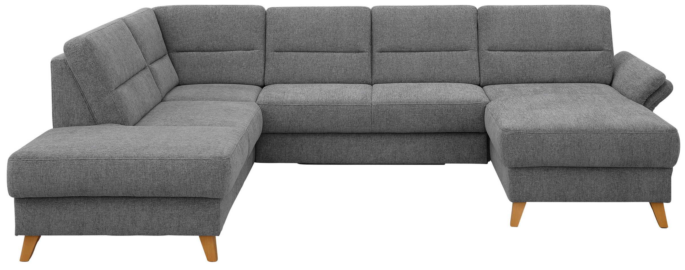 Home affaire Wohnlandschaft "Westerland U-Form" Federkern, wahlweise Bettfu günstig online kaufen