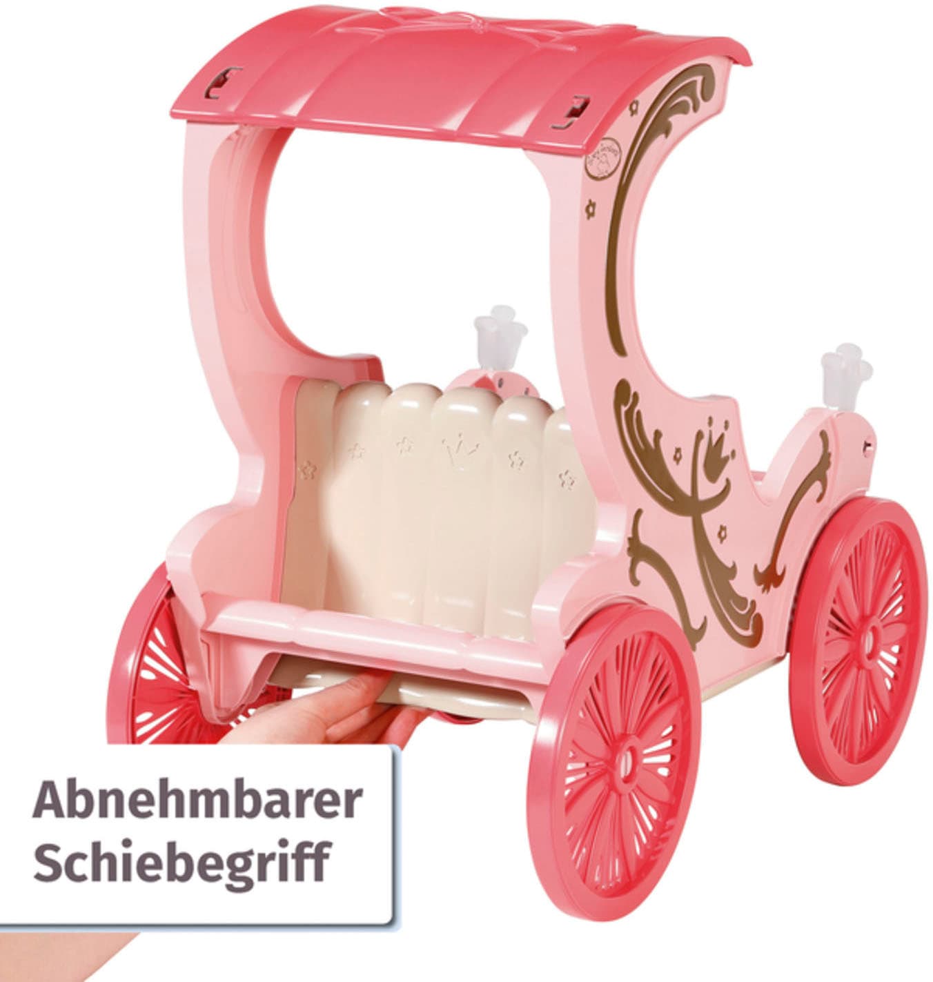 Baby Annabell Puppenkutsche »Little Sweet Kutsche & Pony«, mit Lichteffekten