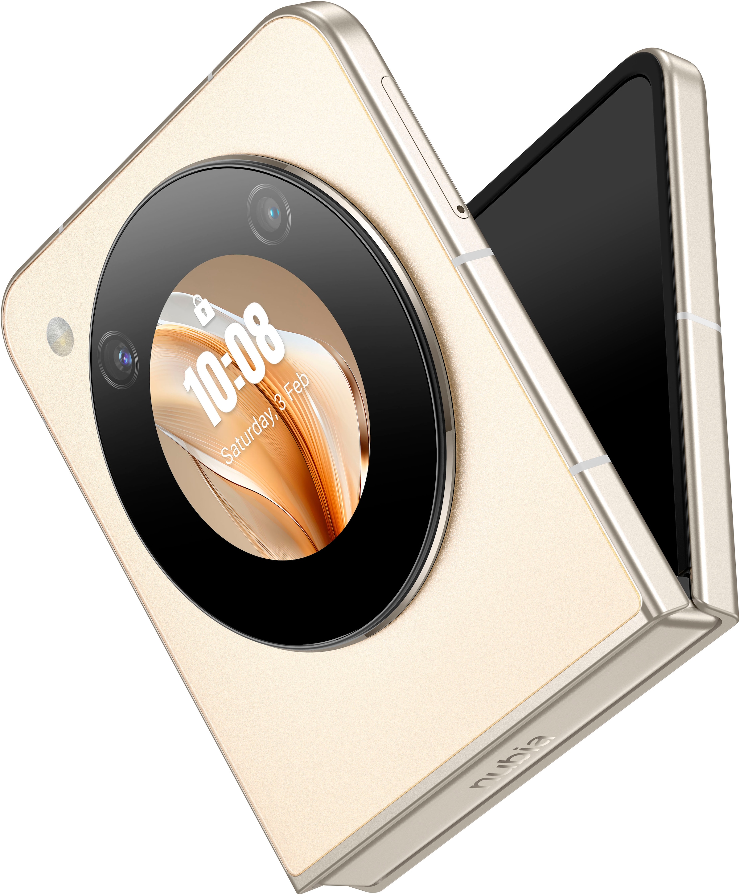 Nubia Smartphone »nubia Flip 5G«, gold