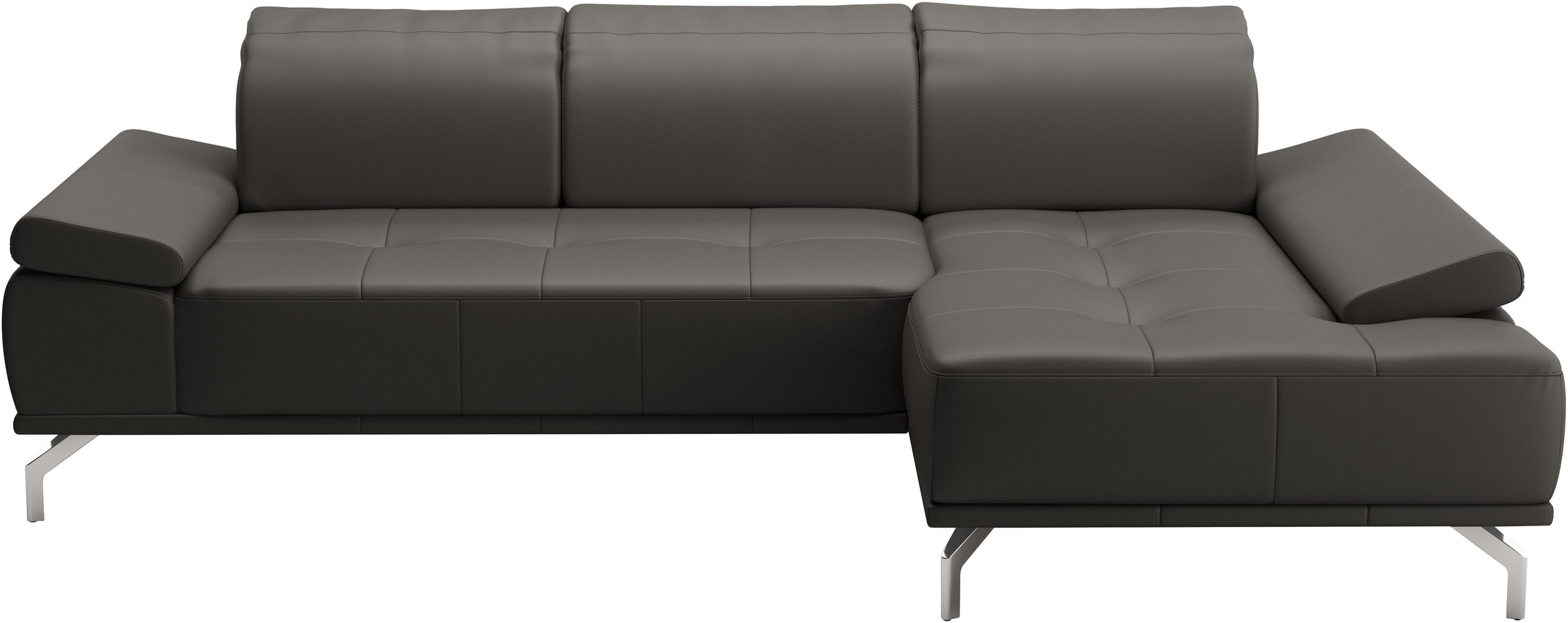 Places of Style Ecksofa »Caluna«, Inkl.Sitztiefenverstellung, wahlweise mit Kopf- und Armteilverstellung