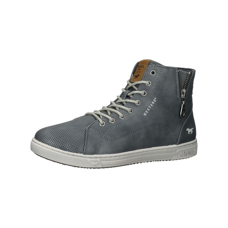 MUSTANG SHOES Sneaker »Sneaker Lederimitat/Textil« Sky 40 40 Verschluss: Schnürung