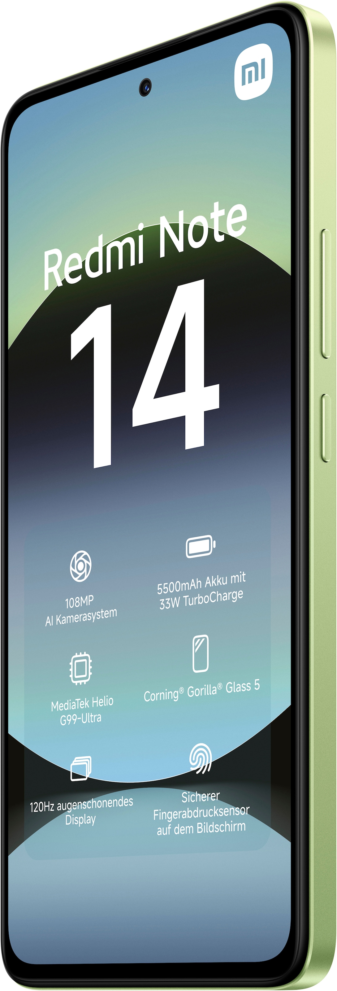 Xiaomi Smartphone »Redmi Note 14«, Grün