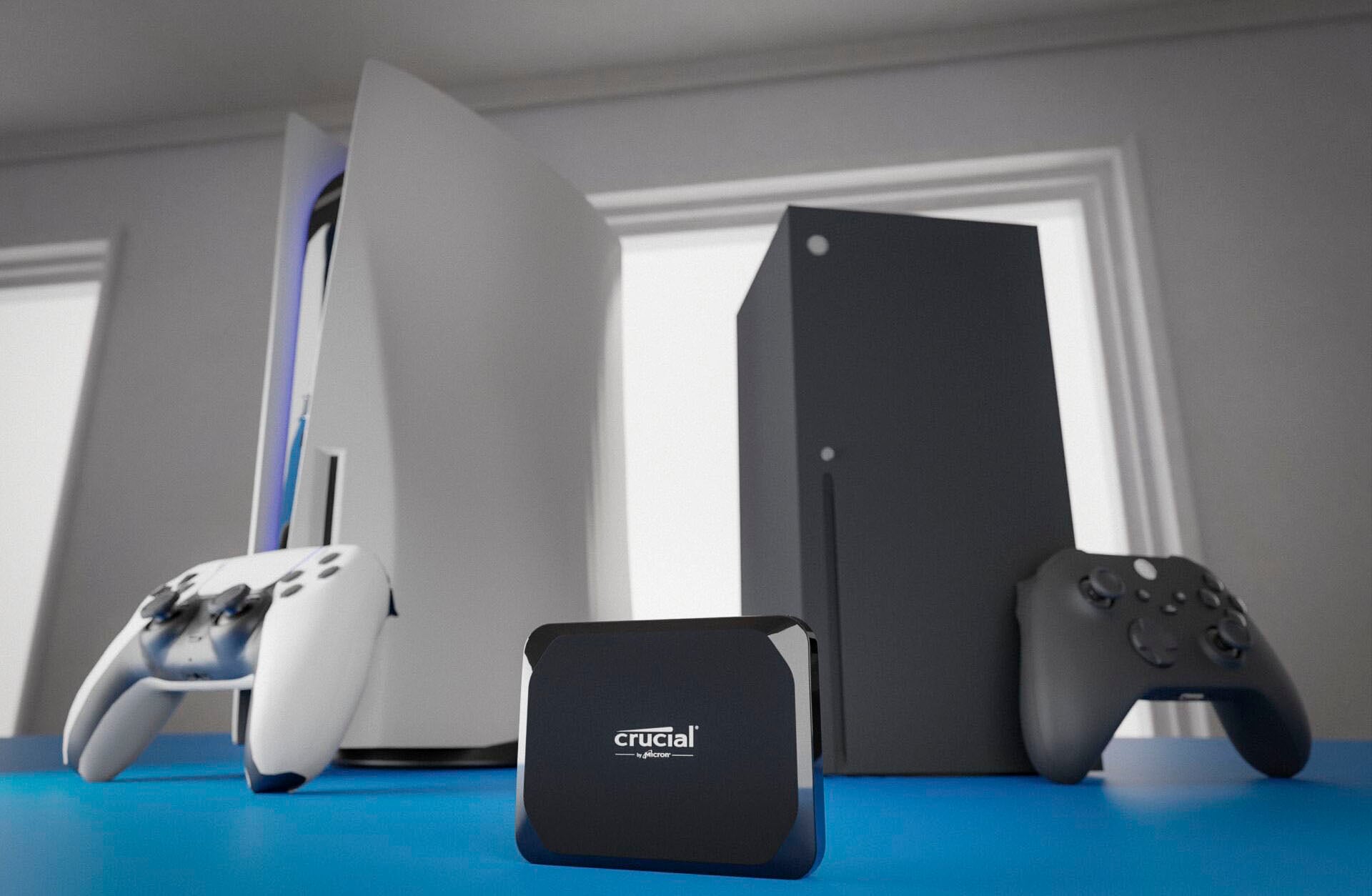 Crucial externe SSD »X9 4 TB« 4 TB Anschluss USB-C