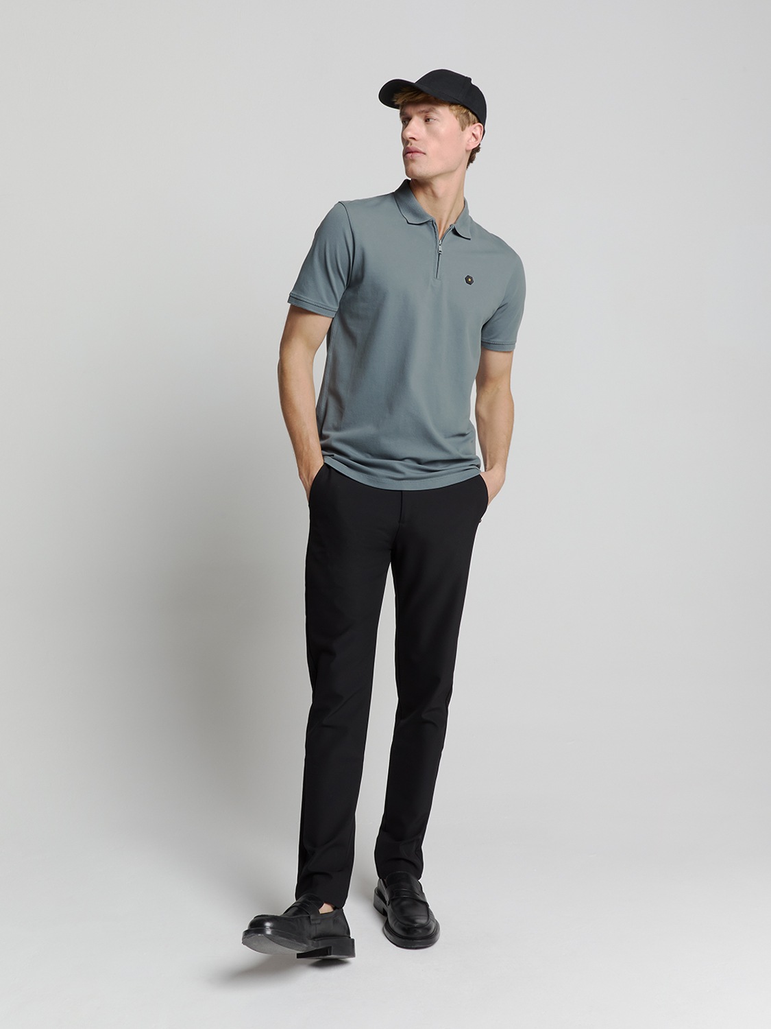 NO EXCESS T-Shirt »No Excess Piqué Poloshirt«