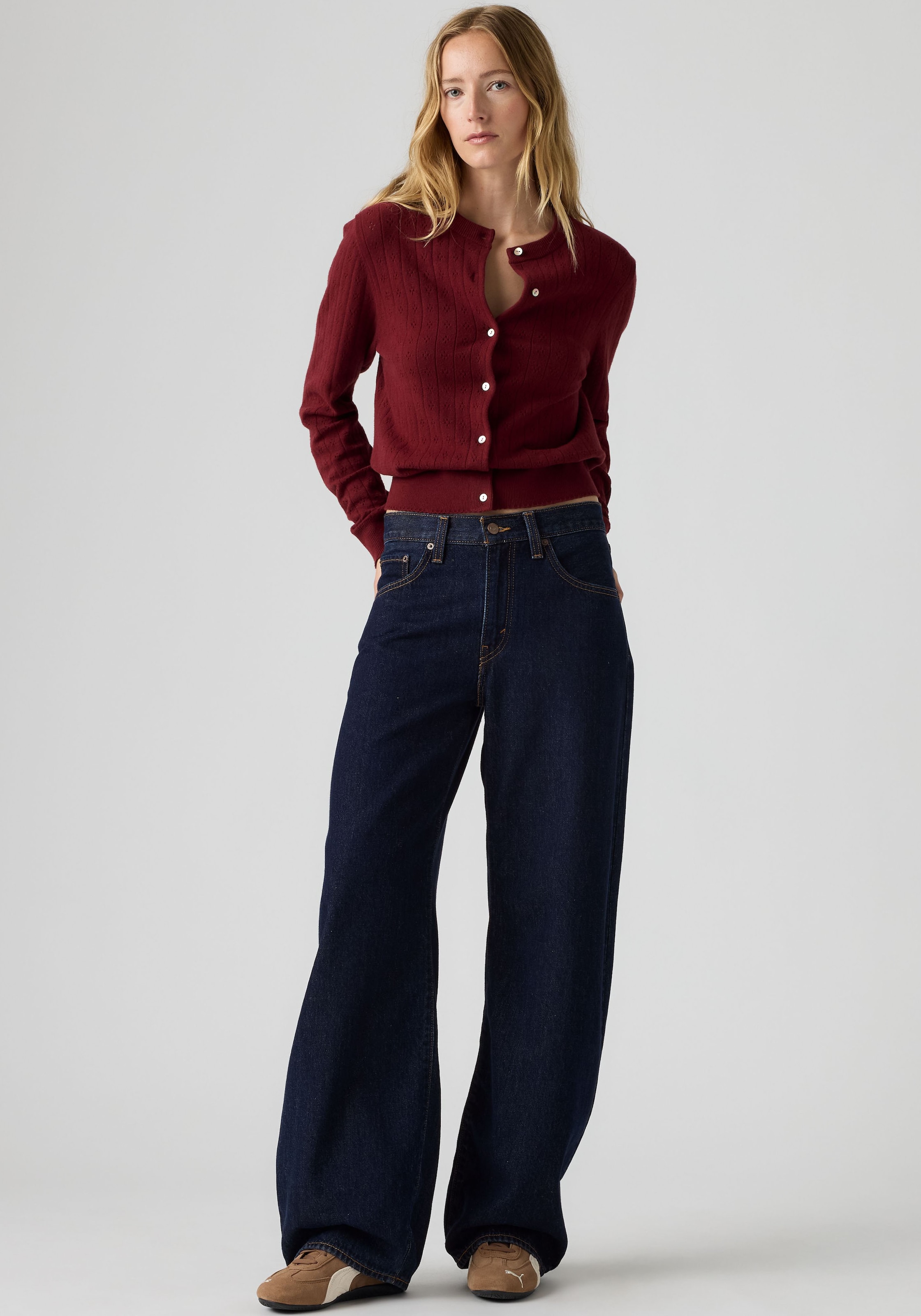 Levi's® 5-Pocket-Jeans »MIDDY BALLOON« mit weitem Bein