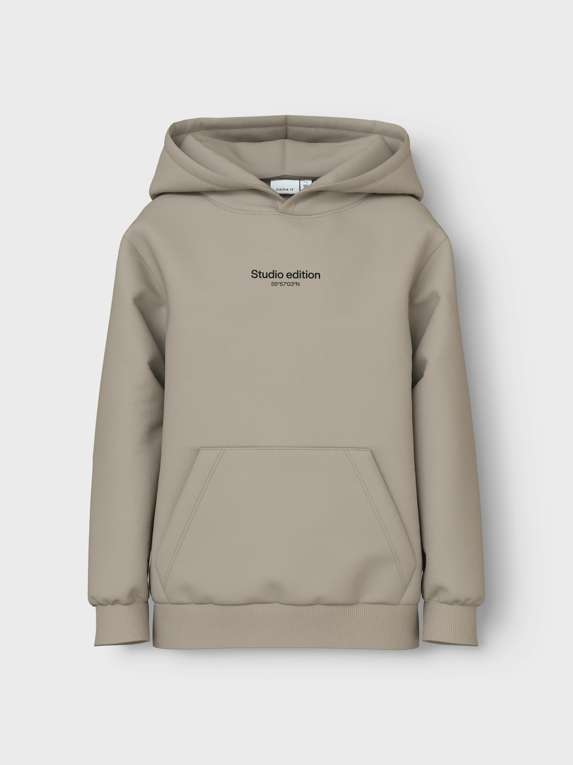 Name It Sweatshirt »NKMBRODY LS NREG SWEAT WH BRU NOOS«