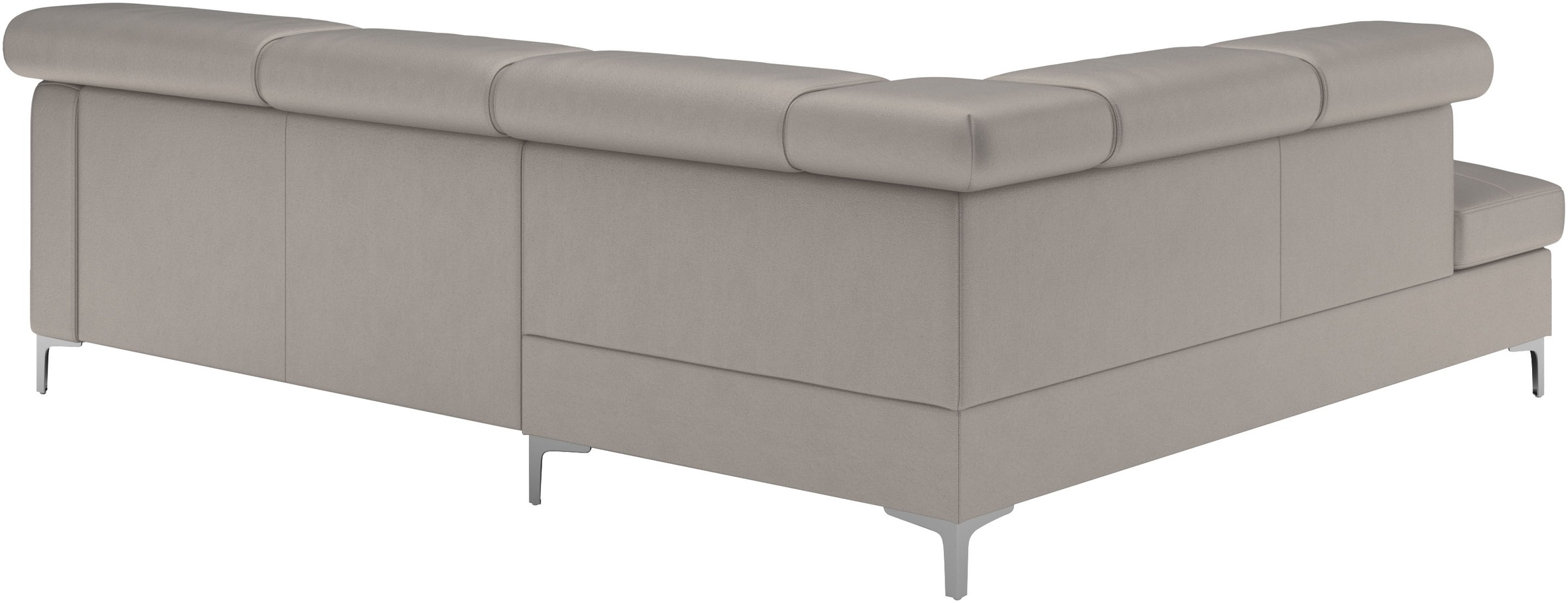 COTTA Ecksofa »Sammy L-Form«, mit Kopfteilverstellung, wahlweise mit Bettfunktion & Bettkasten