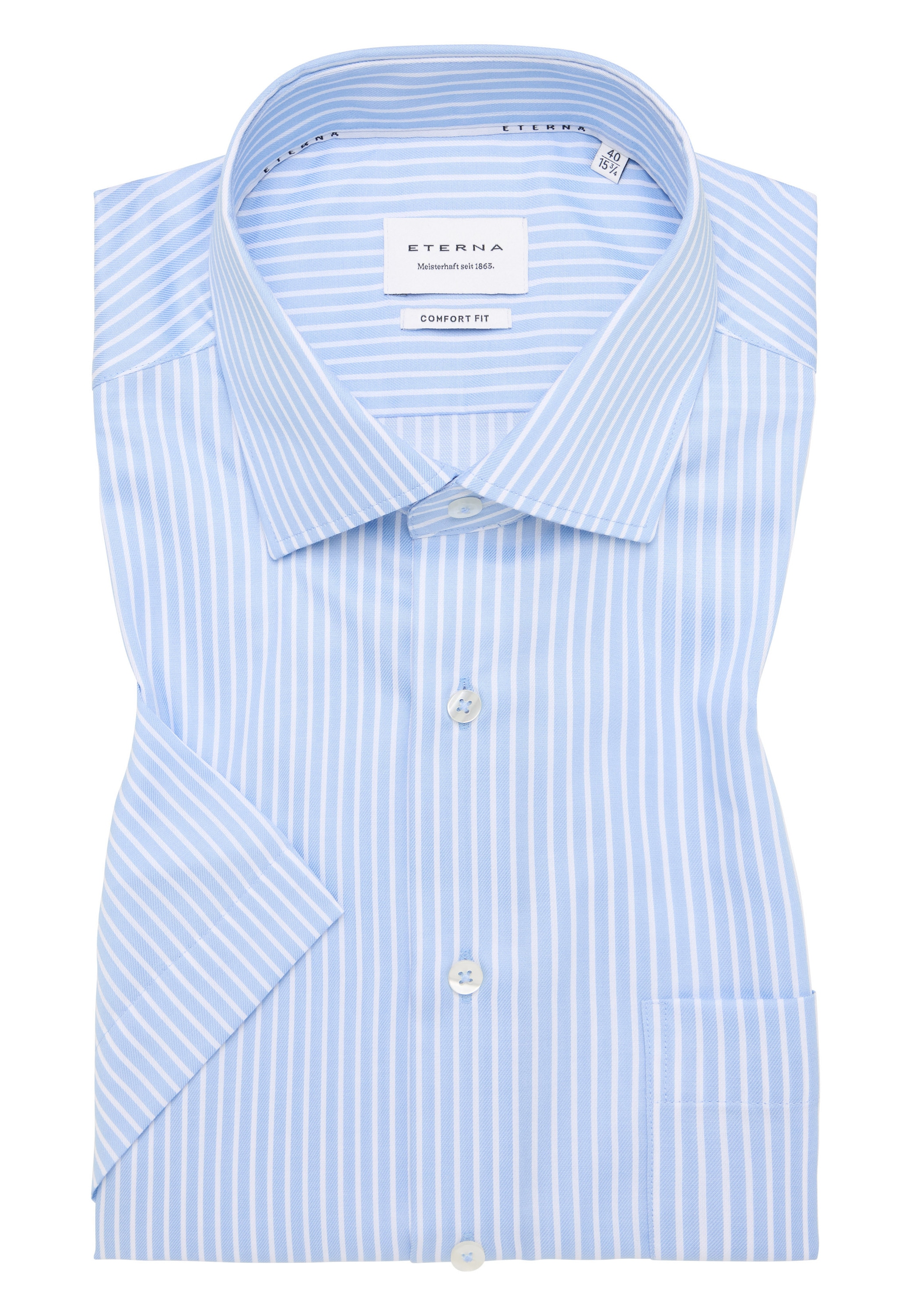Eterna Kurzarmhemd »COMFORT FIT« NON IRON (bügelfrei)