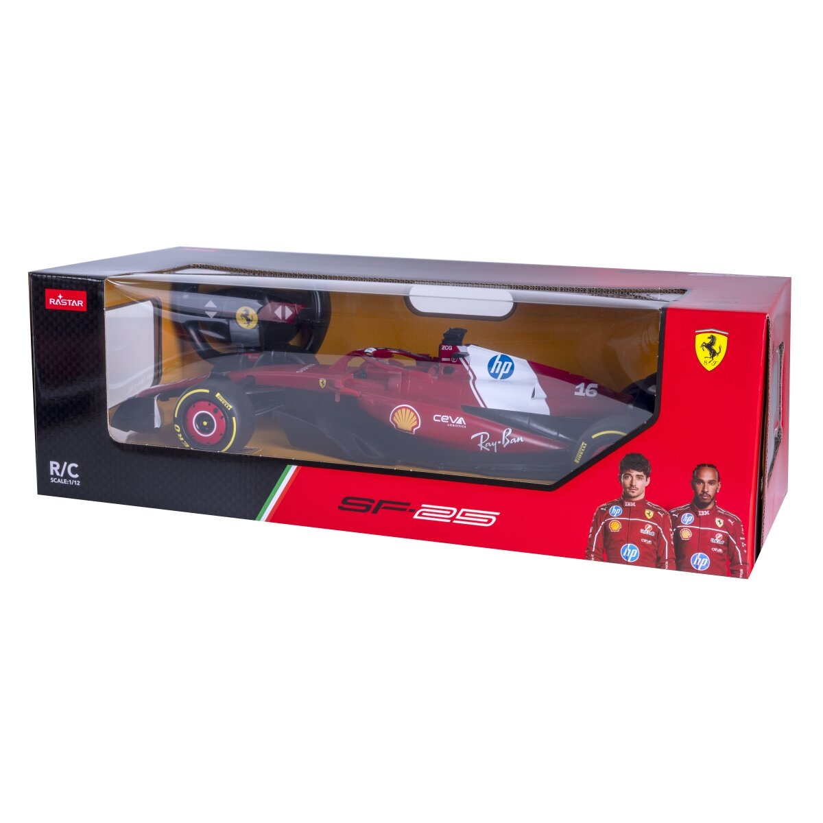 Jamara RC-Auto »Ferrari SF-25 1:12 rot 2,4GHz«