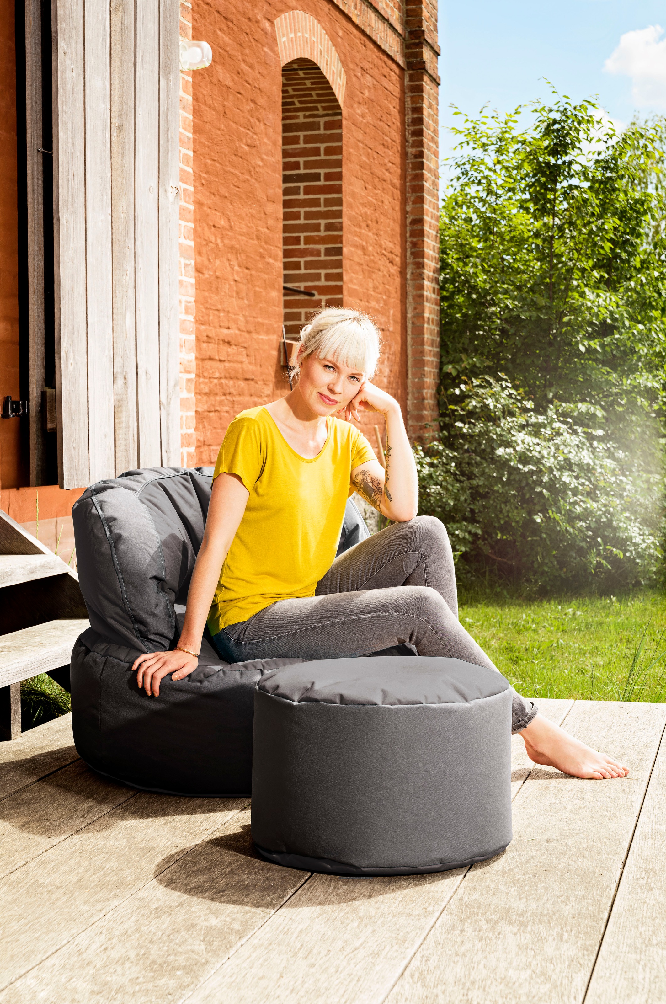 Magma Heimtex Sitzsack »Bebop Uni SCUBA« 1 Stk. tlg. günstig online kaufen