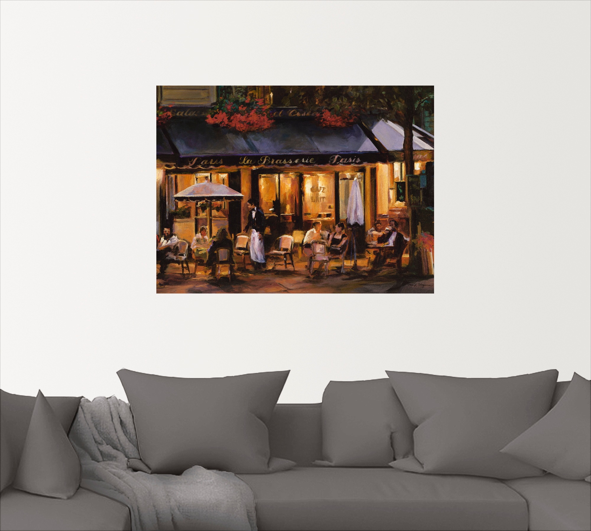 Artland Wandbild »Brauerei«, Restaurant & Cafés, (1 St.), als Leinwandbild, günstig online kaufen