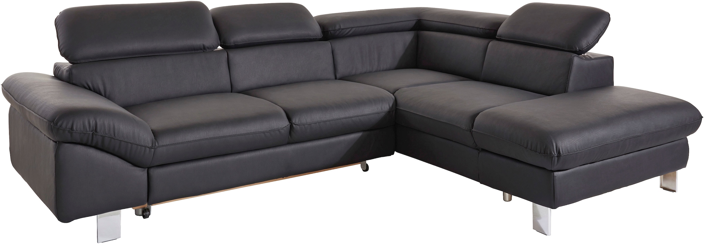 COTTA Ecksofa »Driver L-Form« mit Kopfteilverstellung, wahlweise mit Bettfunktion & Bettkasten