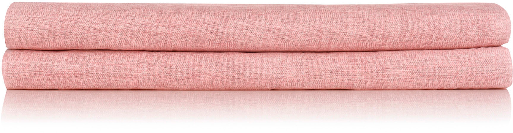 ZO HOME Bettlaken »Lino«, Laken aus 100% Baumwolle, Linen-look Print, Betttuch ab 90x200