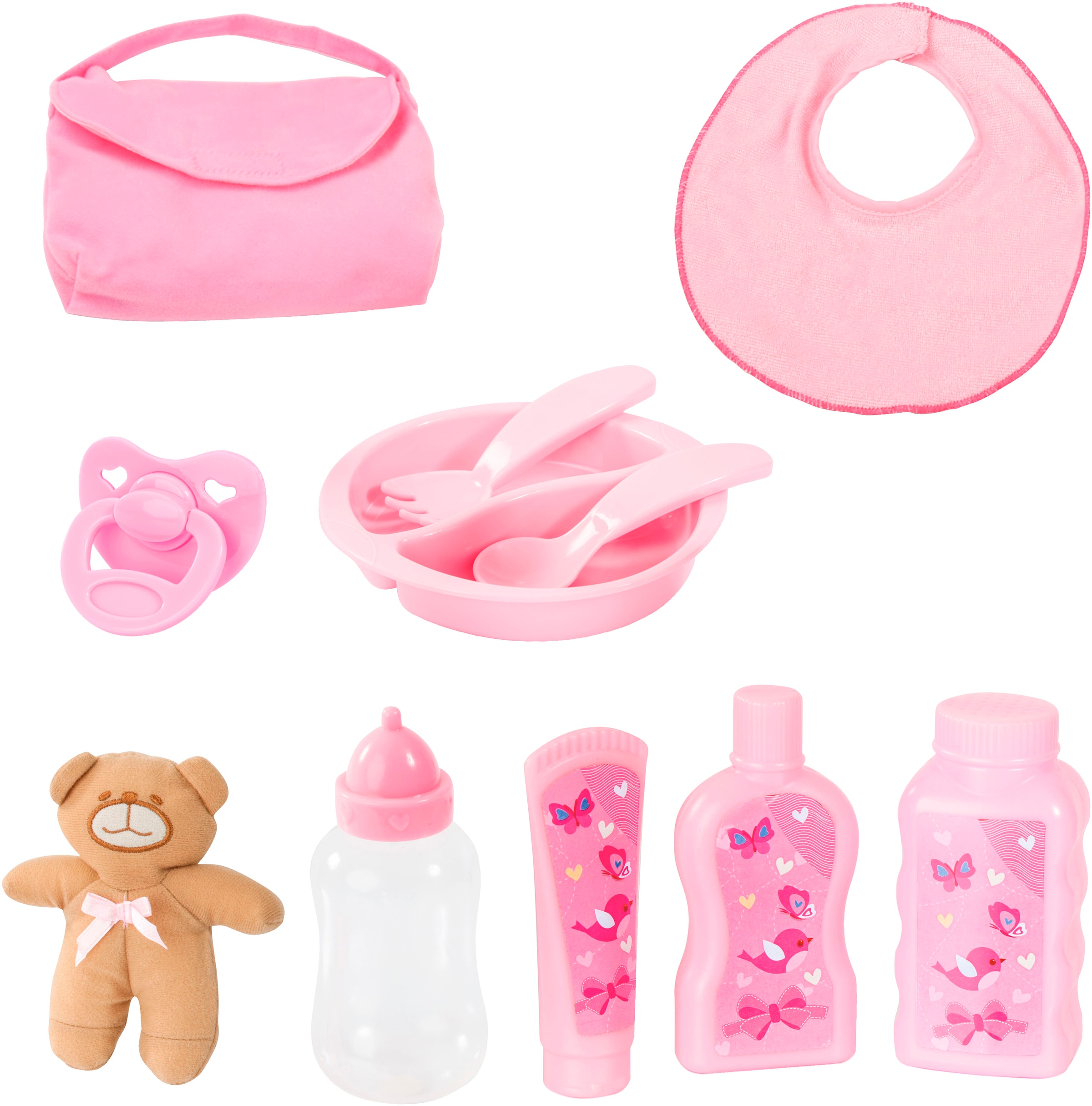 Bayer Babypuppe »Piccolina Magic Eyes 46 cm« mit vielen Funktionen