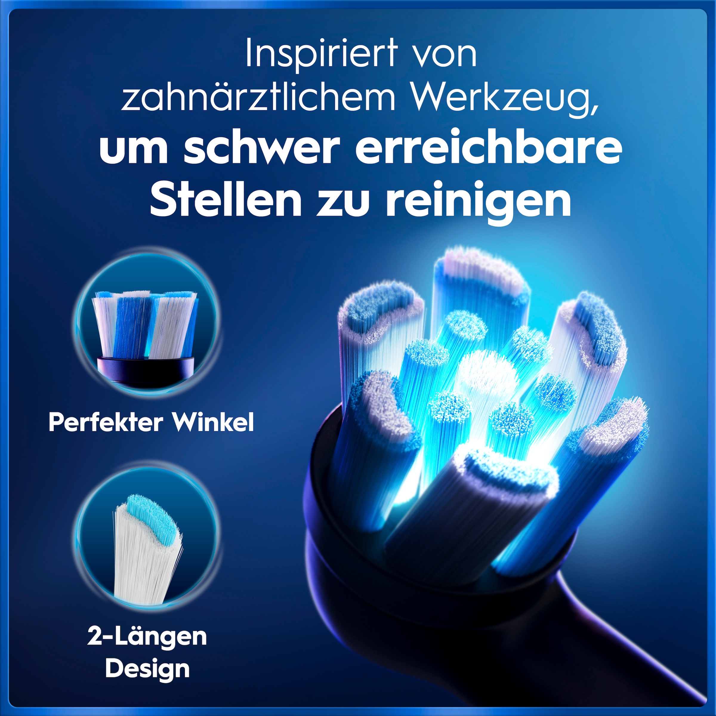 Oral-B Elektrische Zahnbürste »iO Series 3 Doppelpack« 2 Stk. Aufsteckbürsten Magnet-Technologie