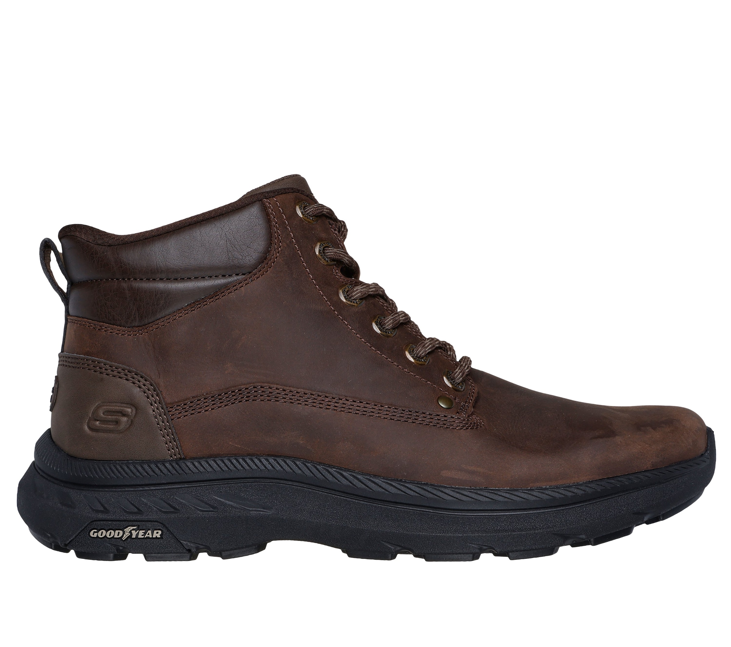 Skechers Schnürboots »POLLARD-WAYLON«  Winterboots, Schnürschuh mit Goodyear Laufsohle