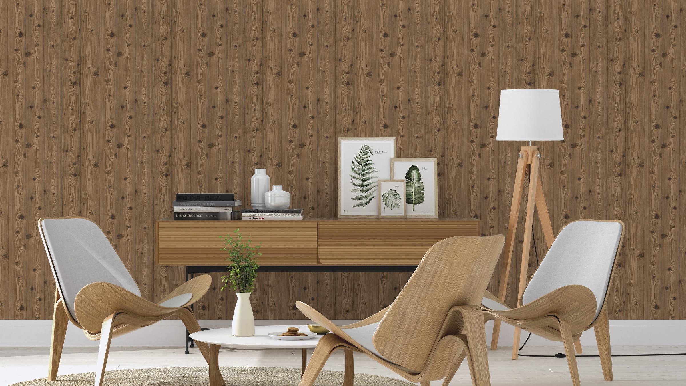 Rasch Papiertapete »mit Holzoptik«, Holz, Holz