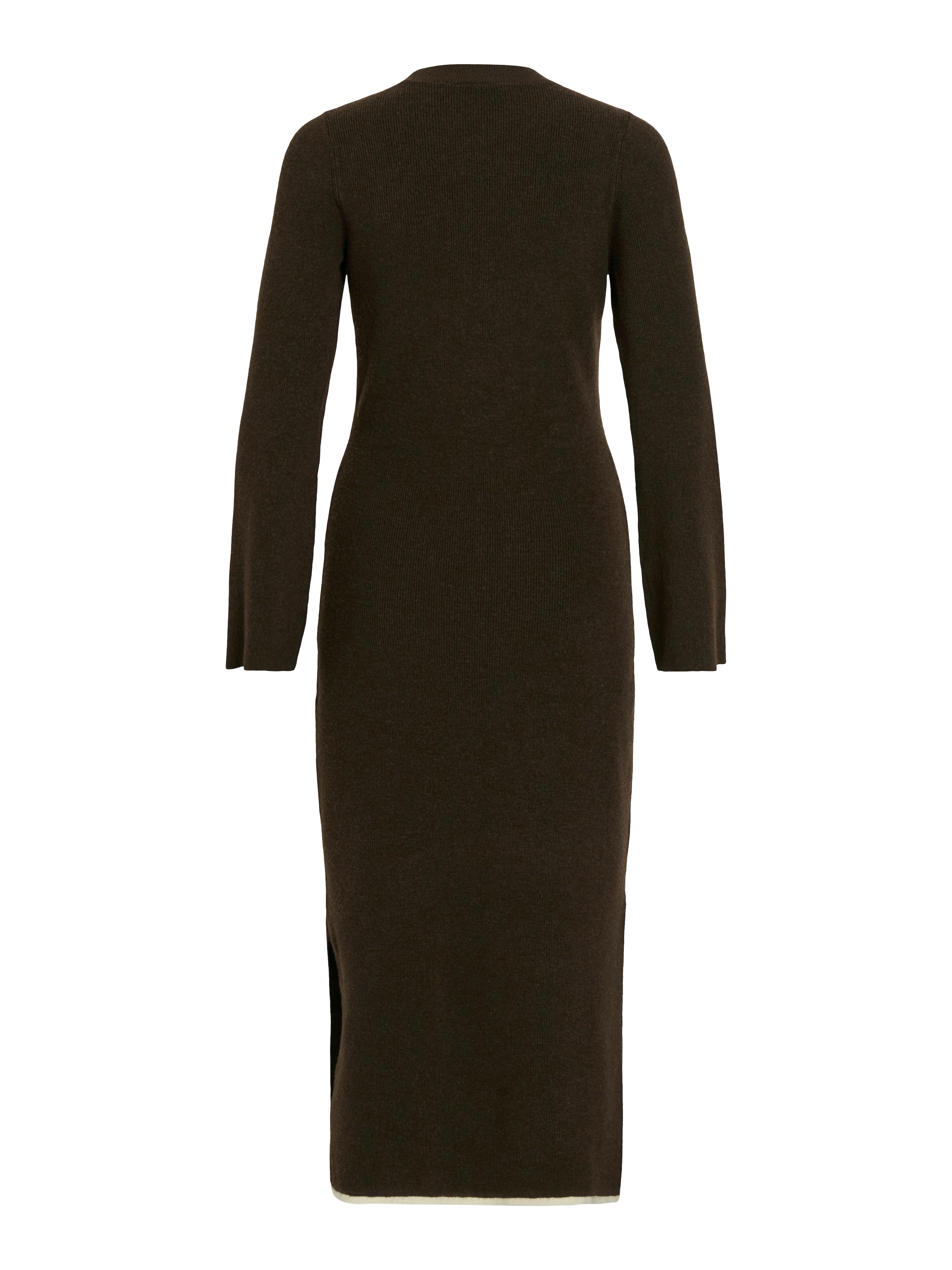 Vila Strickkleid »VIKERRY O-NECK L/S KNIT MAXI DRESS-NOOS« Materialmix, regular fit
