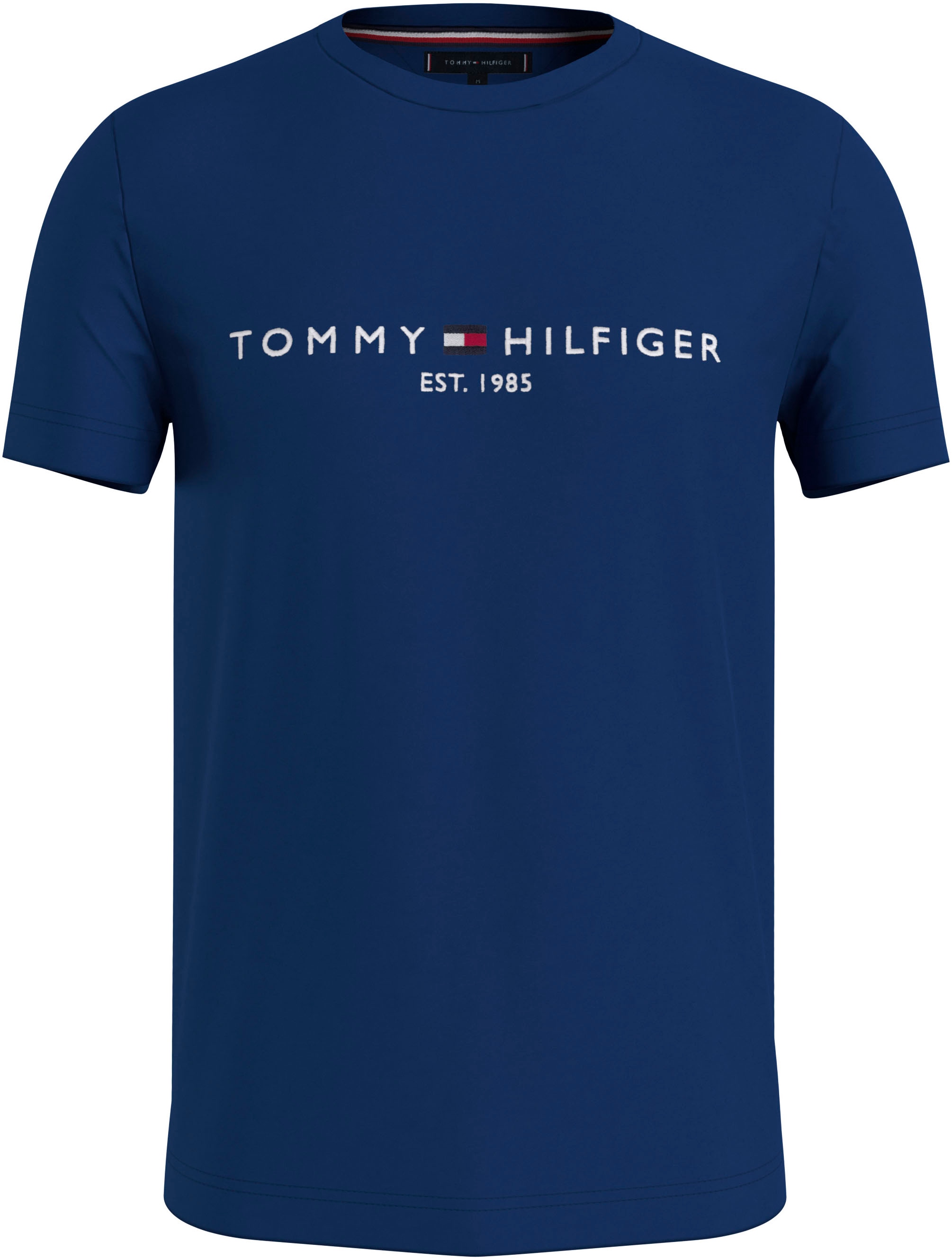 Tommy Hilfiger T-Shirt »TOMMY LOGO nachhaltiger reiner, bestellen TEE«, aus Baumwolle online