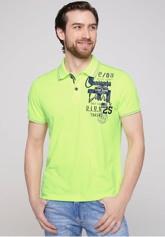 CAMP DAVID Poloshirt, mit Kontrastnähten auf den Schultern kaufen