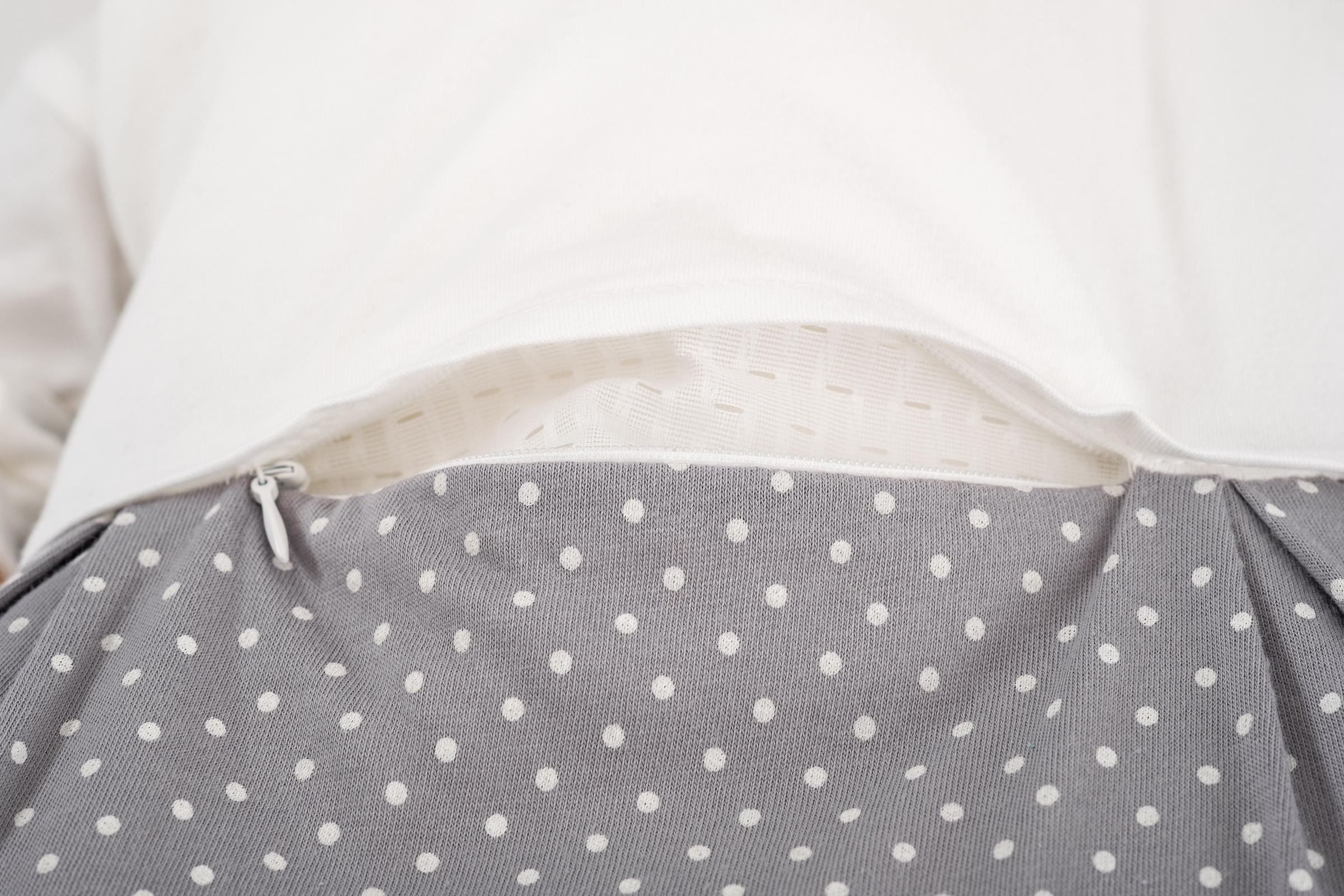 Träumeland Babyschlafsack »Set Pünktchen grau«, (Packung, 3 tlg., 3er-Pack)