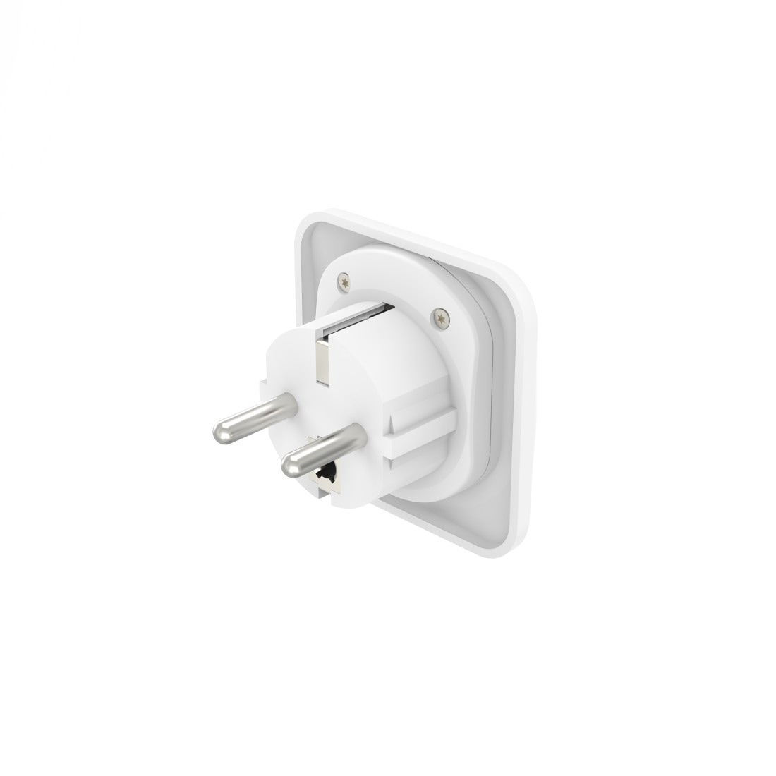 Hama Reiseadapter »Reiseadapter Typ E und F, 3 polig, universal, Welt nach Europa, Weiß«