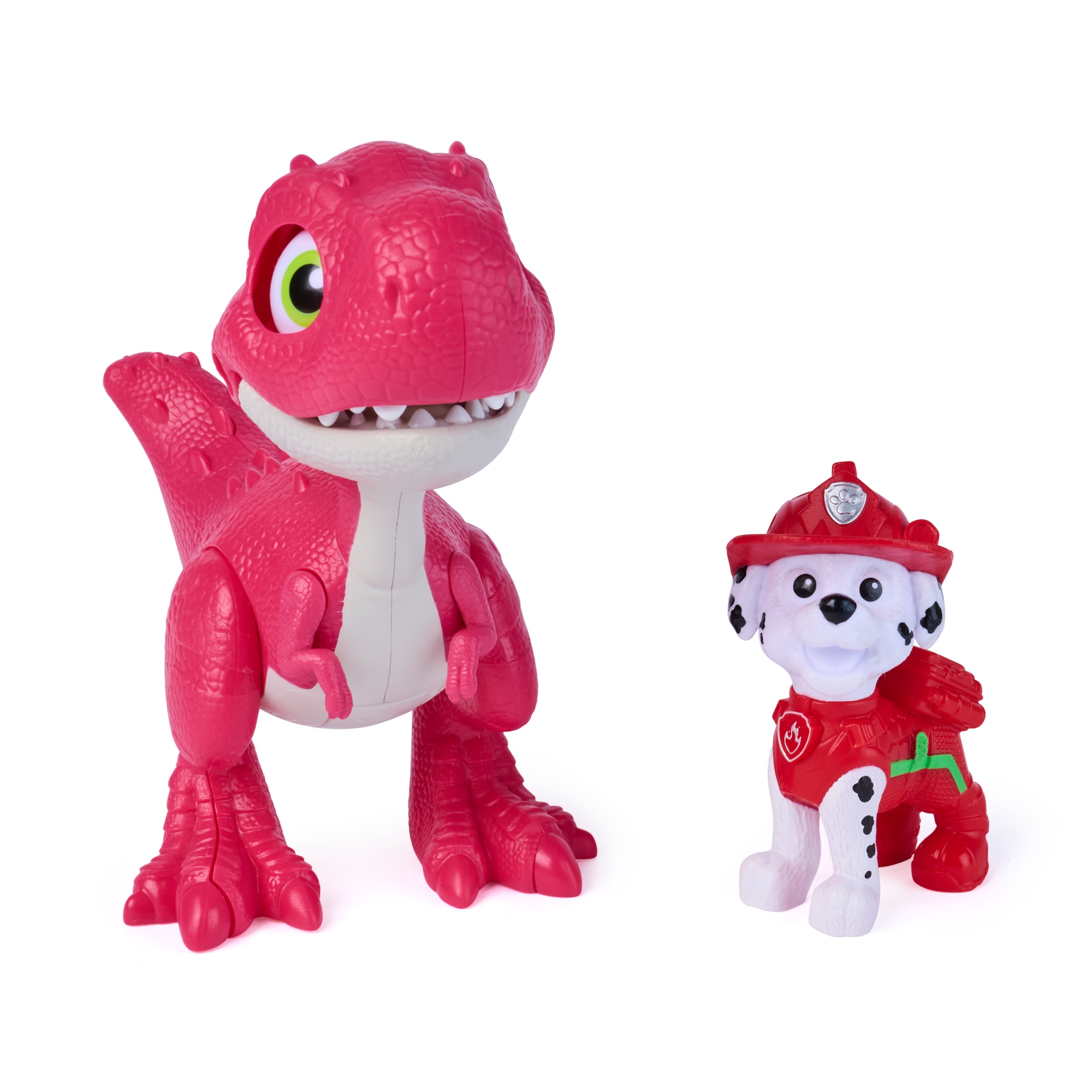 Spin Master Spielfigur »PAW Patrol: Der Dino Film, Roaring Pups, Marshall & Rhabarber Dino«