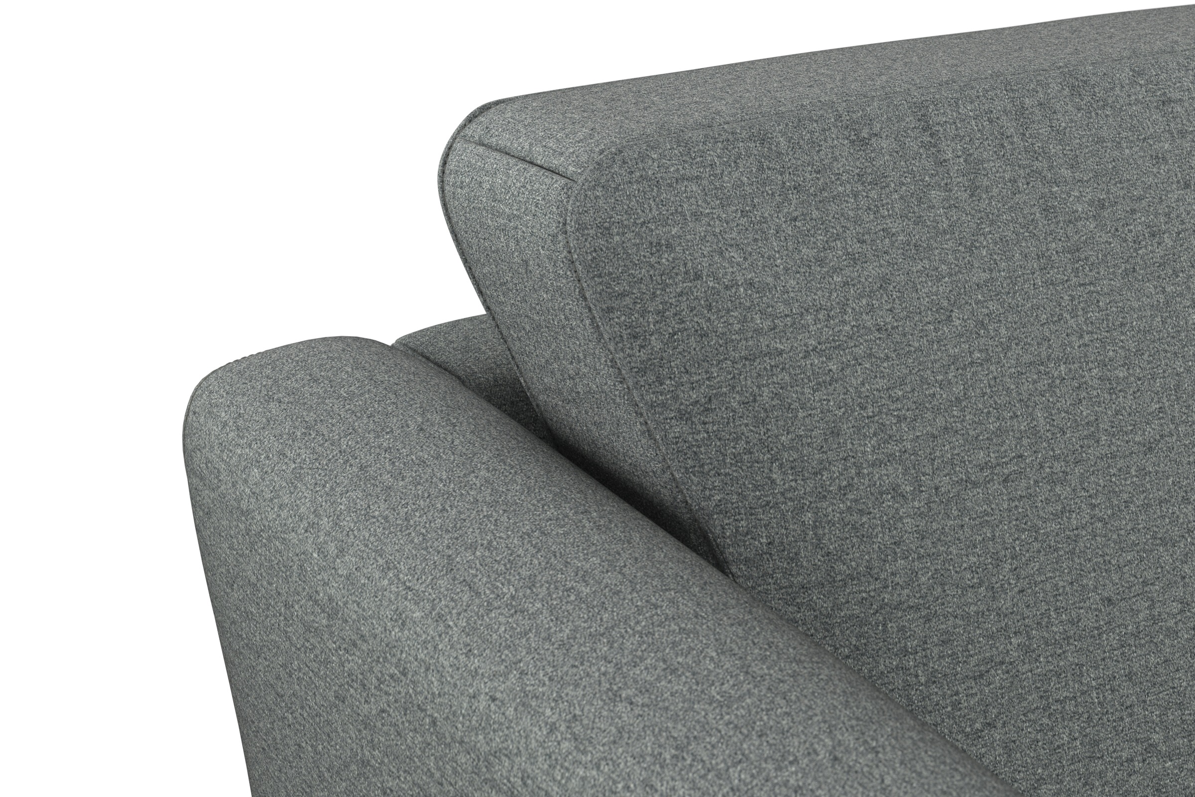 sit&more Ecksofa »Visby L-Form«, Wahlweise mit Bettfunktion und Bettkasten, frei im Raum stellbar