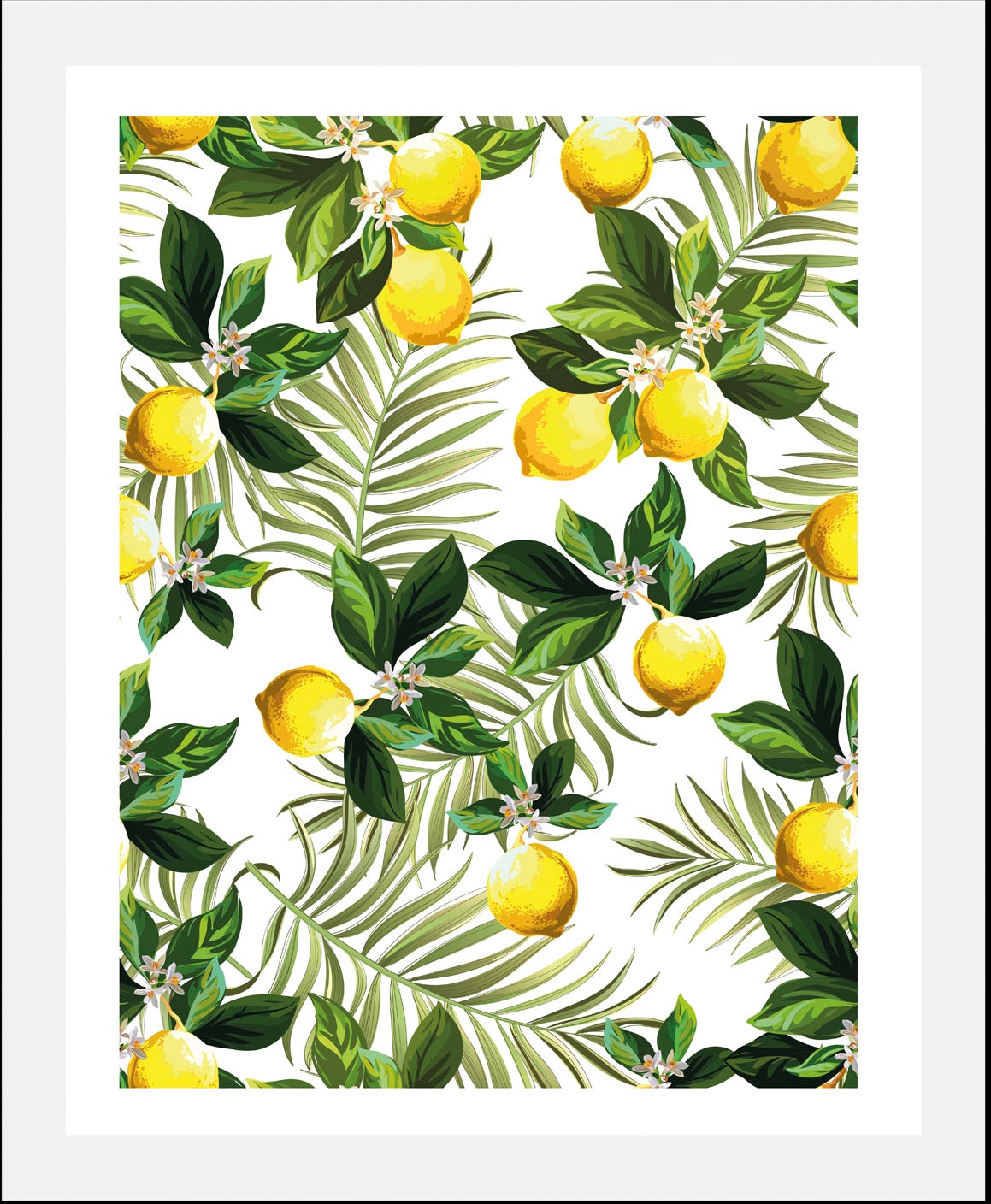 queence Bild »Lemons«, Obst-Obst Bilder-Essen-Lebensmittel-Kunst, (1 St.), günstig online kaufen