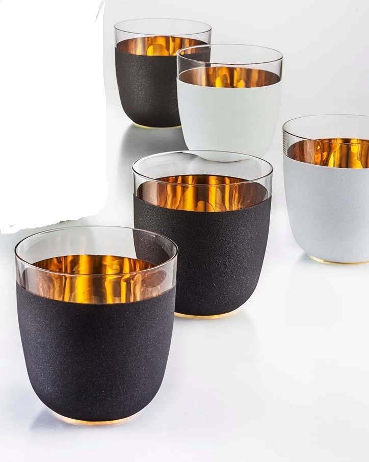 Eisch Becher »Cosmo«, (Set, 2 tlg.), Echtgold, handgefertigt, bleifrei, 390 günstig online kaufen