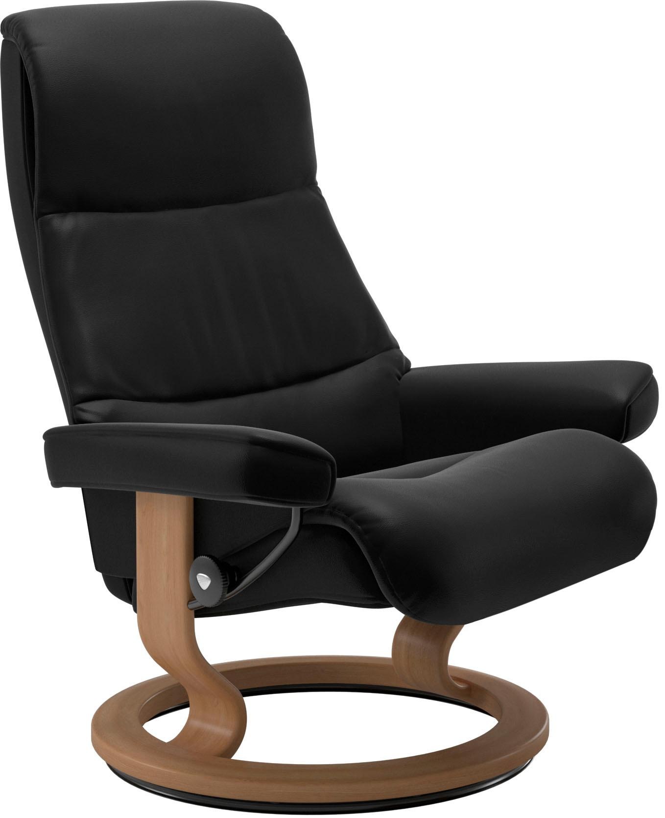 Stressless® Relaxsessel »View« Set, Relaxsessel mit Hocker, mit Classic Bas günstig online kaufen