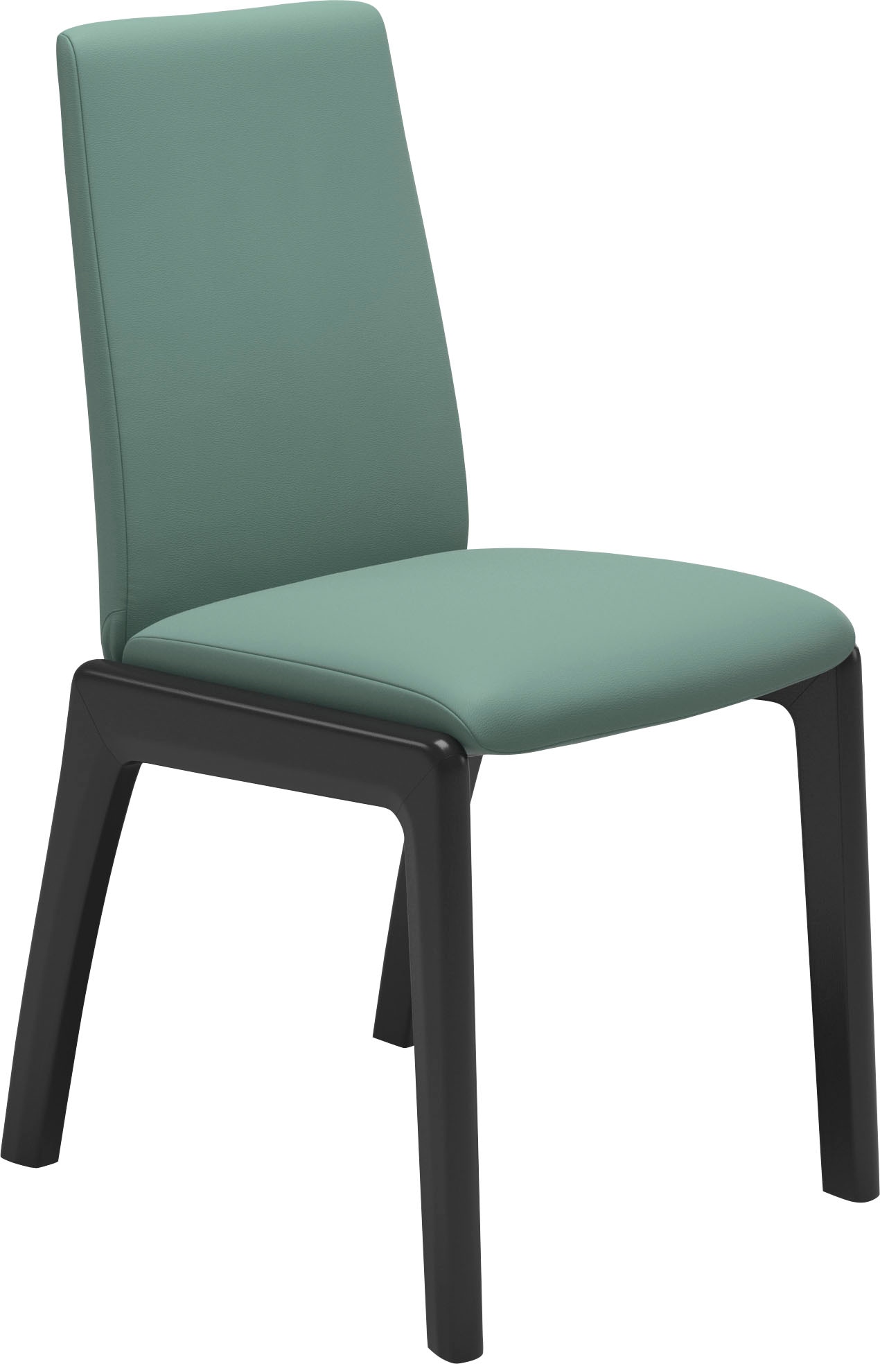 Stressless® Polsterstuhl »Laurel«, Leder PALOMA, Low Back, Größe M, mit abgerundeten Beinen in Schwarz