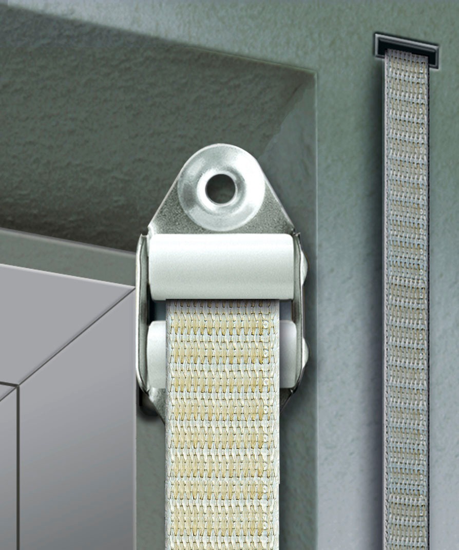 SCHELLENBERG Rollladen-Gurtführung »Standard für das Rollladensystem Maxi«, mit 2 Leitrollen für Rollladengurte mit 23 mm Breite