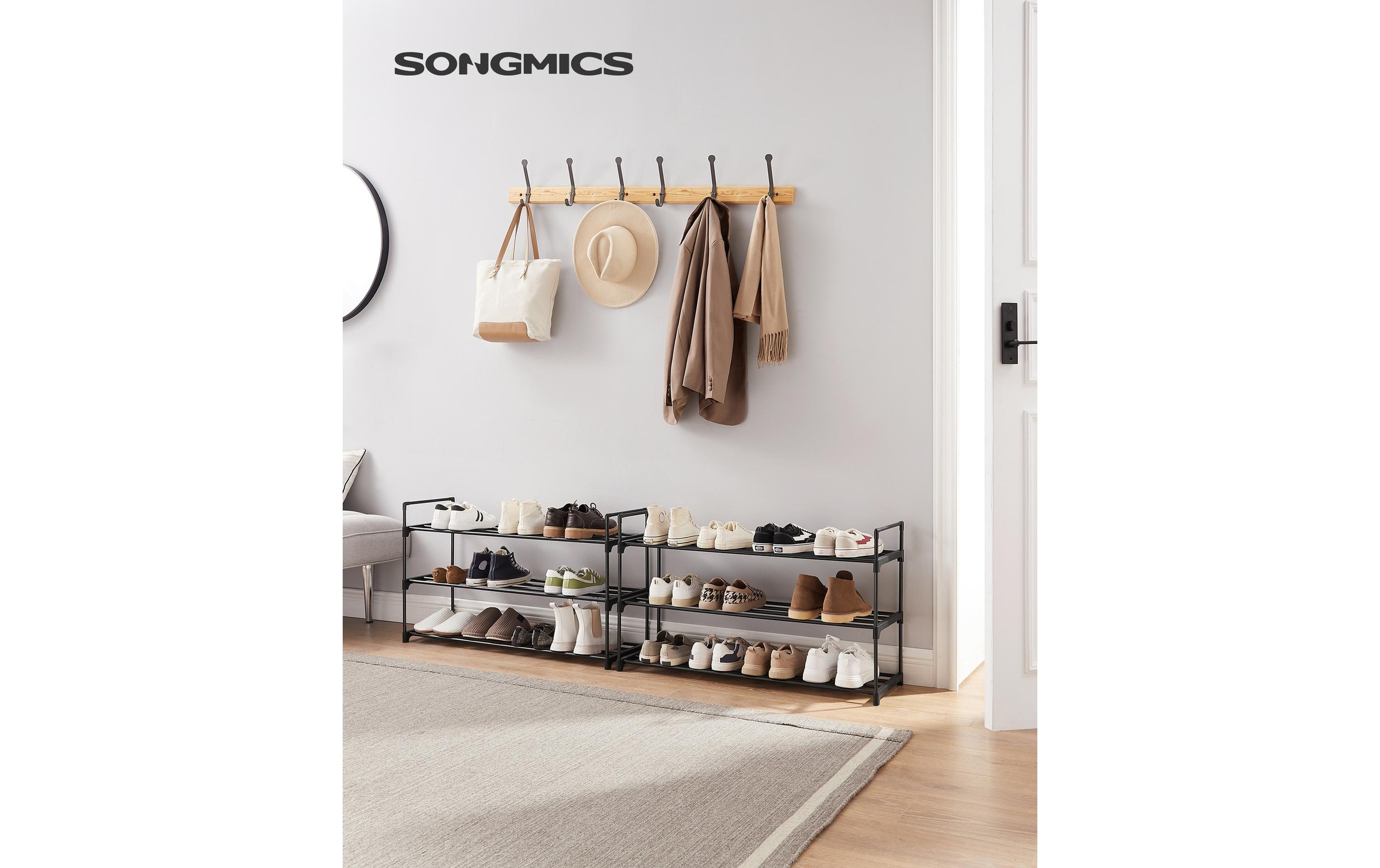 SONGMICS Schuhregal »30 x 54 cm«