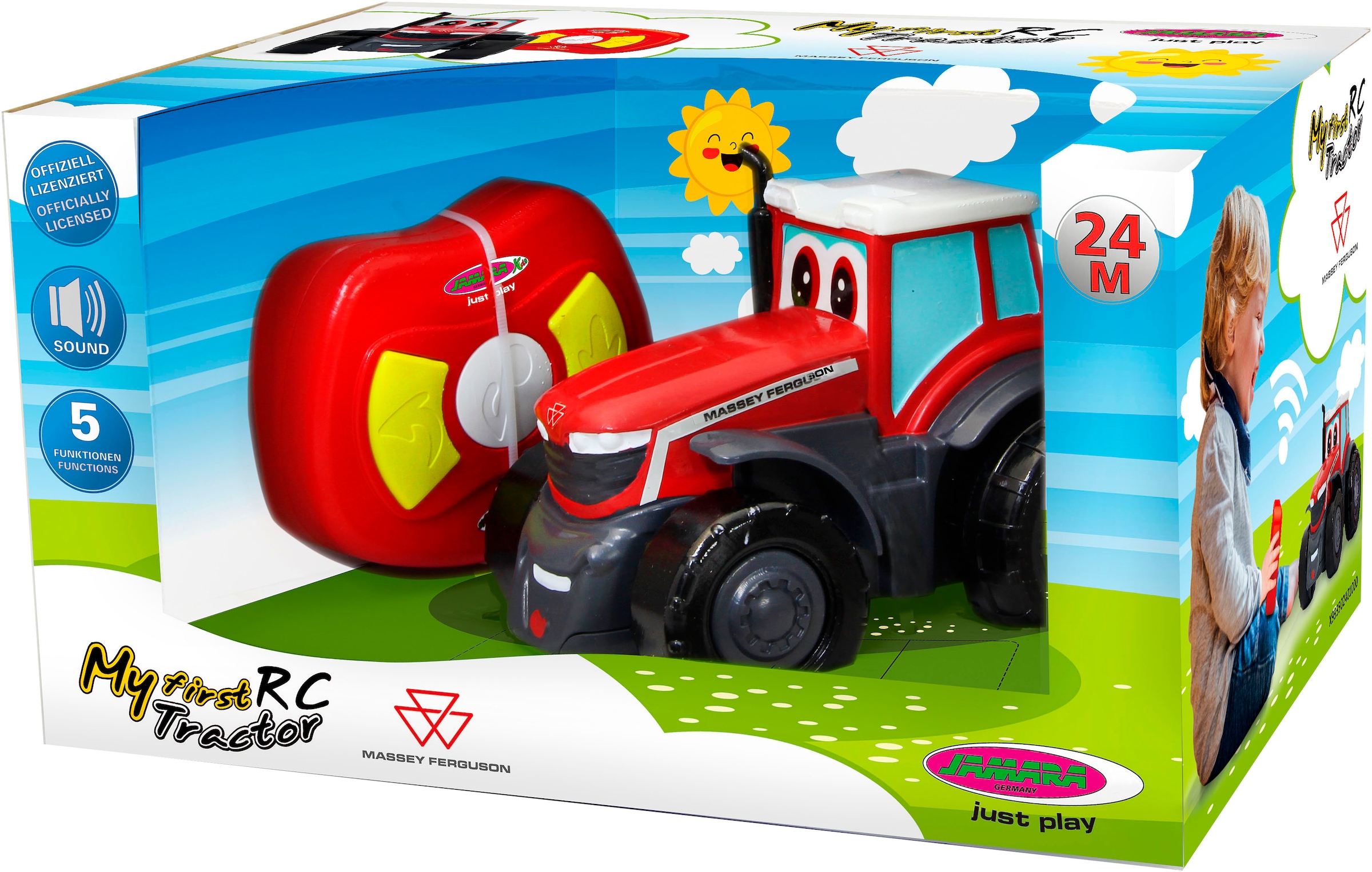 Jamara RC-Traktor »Massey Ferguson My first RC Traktor 2,4GHz«, mit Sound