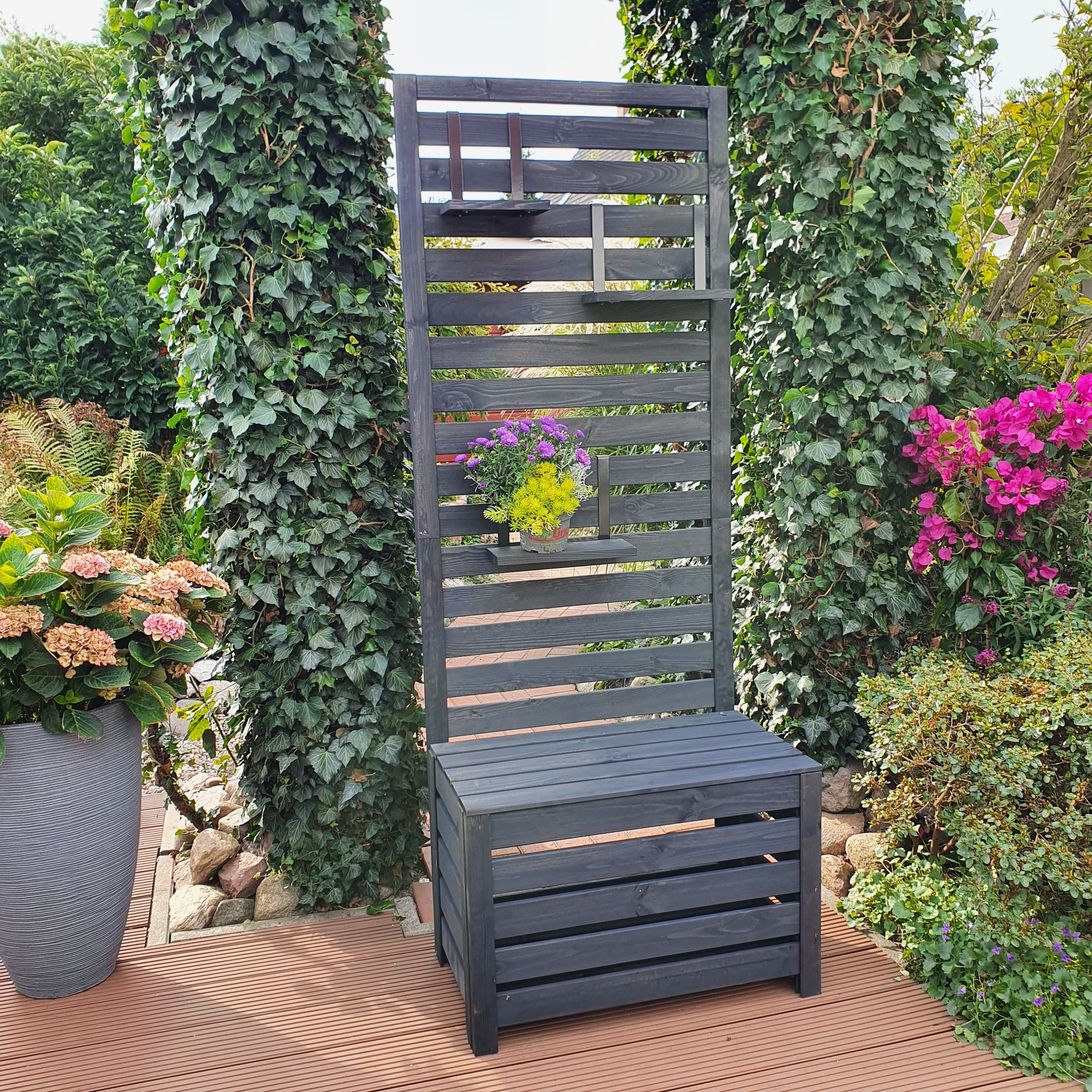 promadino Spalier, mit Staukasten, BxTxH: 70x40x180 cm