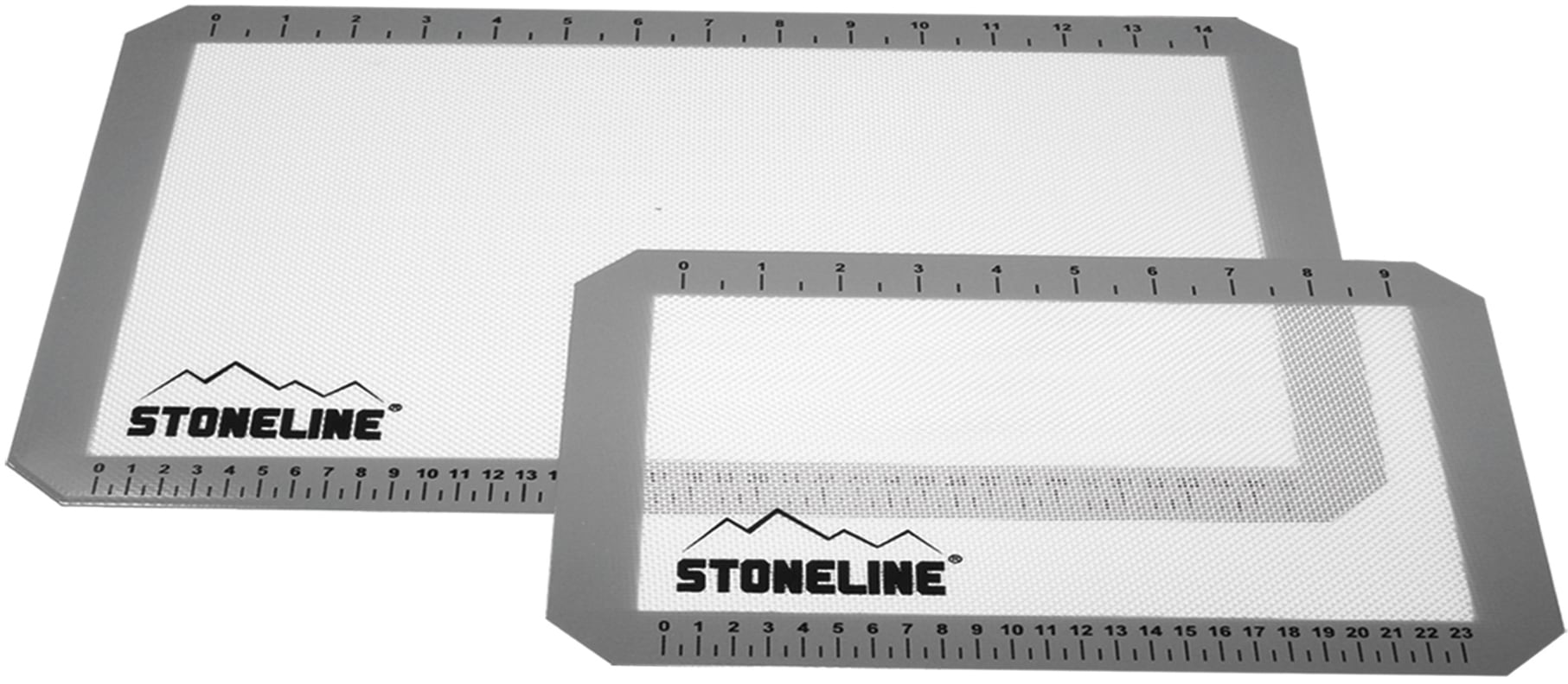 STONELINE Backmatte, (Set, 2 tlg.), Glasfaser mit Silikonbeschichtung