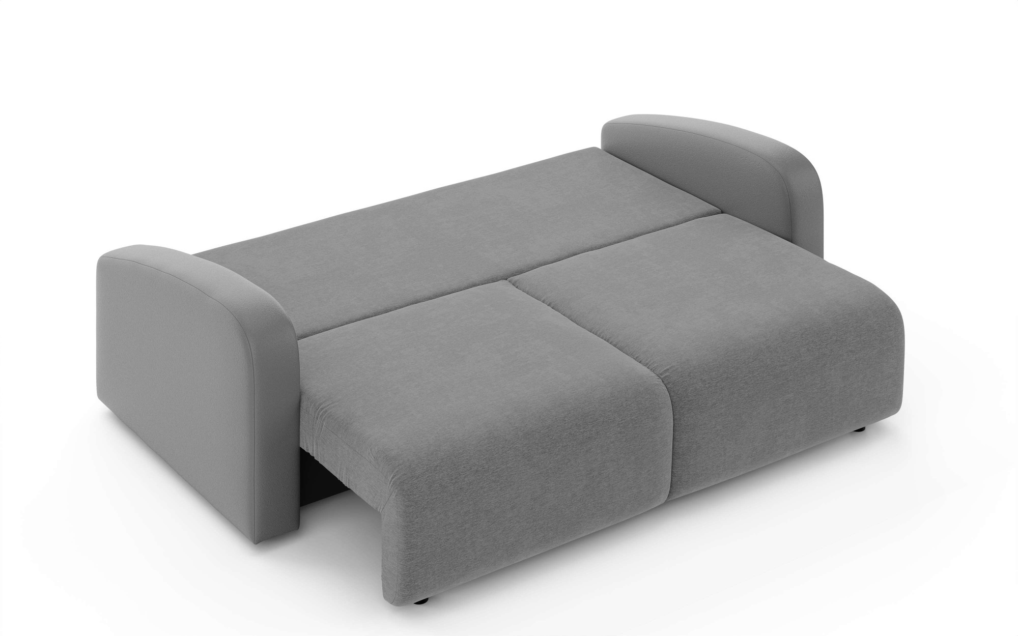 INOSIGN 3-Sitzer »JIGGS wahlweise Schlafsofa mit Bettkasten, Maße B/H/T: 228/96/110 cm«, Sofa mit Wellenunterfederung, enthält 2 Rückenkissen und 2 Zierkissen