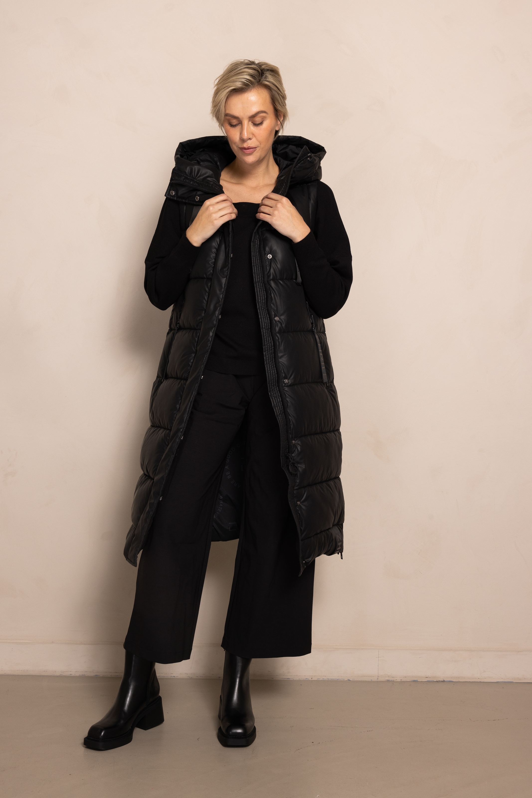 Zhrill Steppmantel »2 in 1 Mantel und Weste« Kapuze abnehmbar