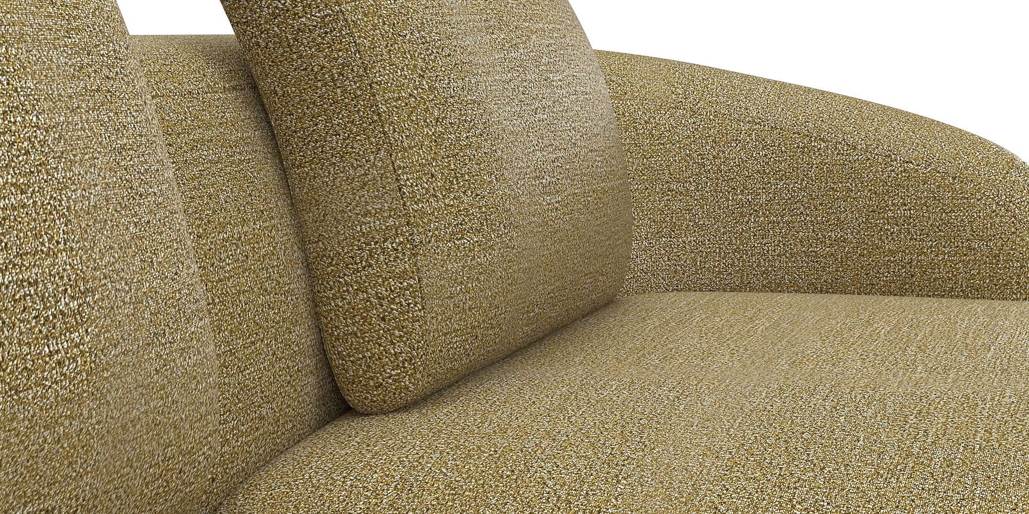 FLEXLUX Wohnlandschaft »Torino, rund, L-Form, Sofa-Ecke mit Recamiere, Longchair-Sofa«, Modernes, organisches Sofa-Design, Kaltschaum, Wellenunterfederung