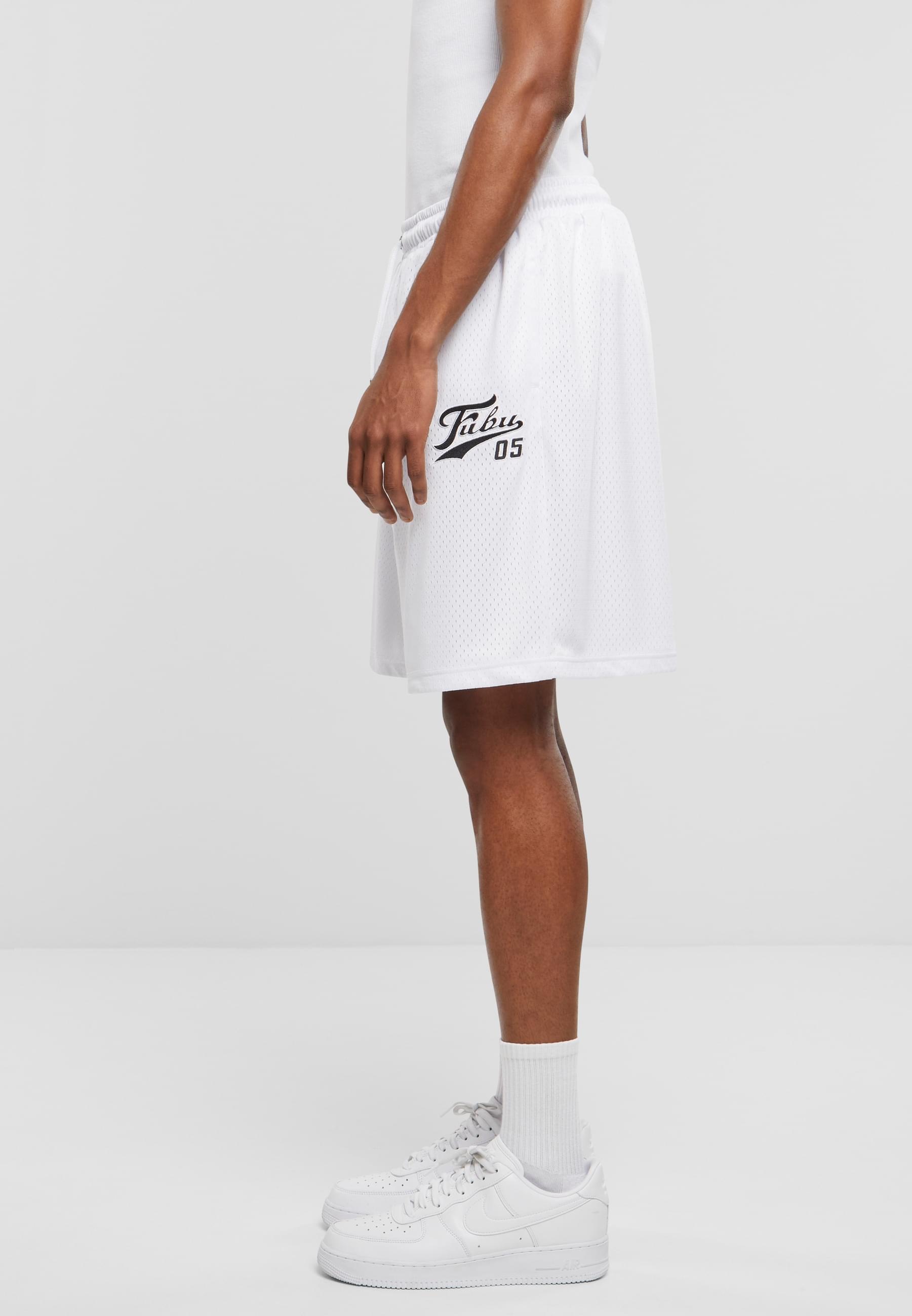 Fubu Shorts »Fubu Herren FM242-005-2 Fubu Varsity Mesh Shorts«