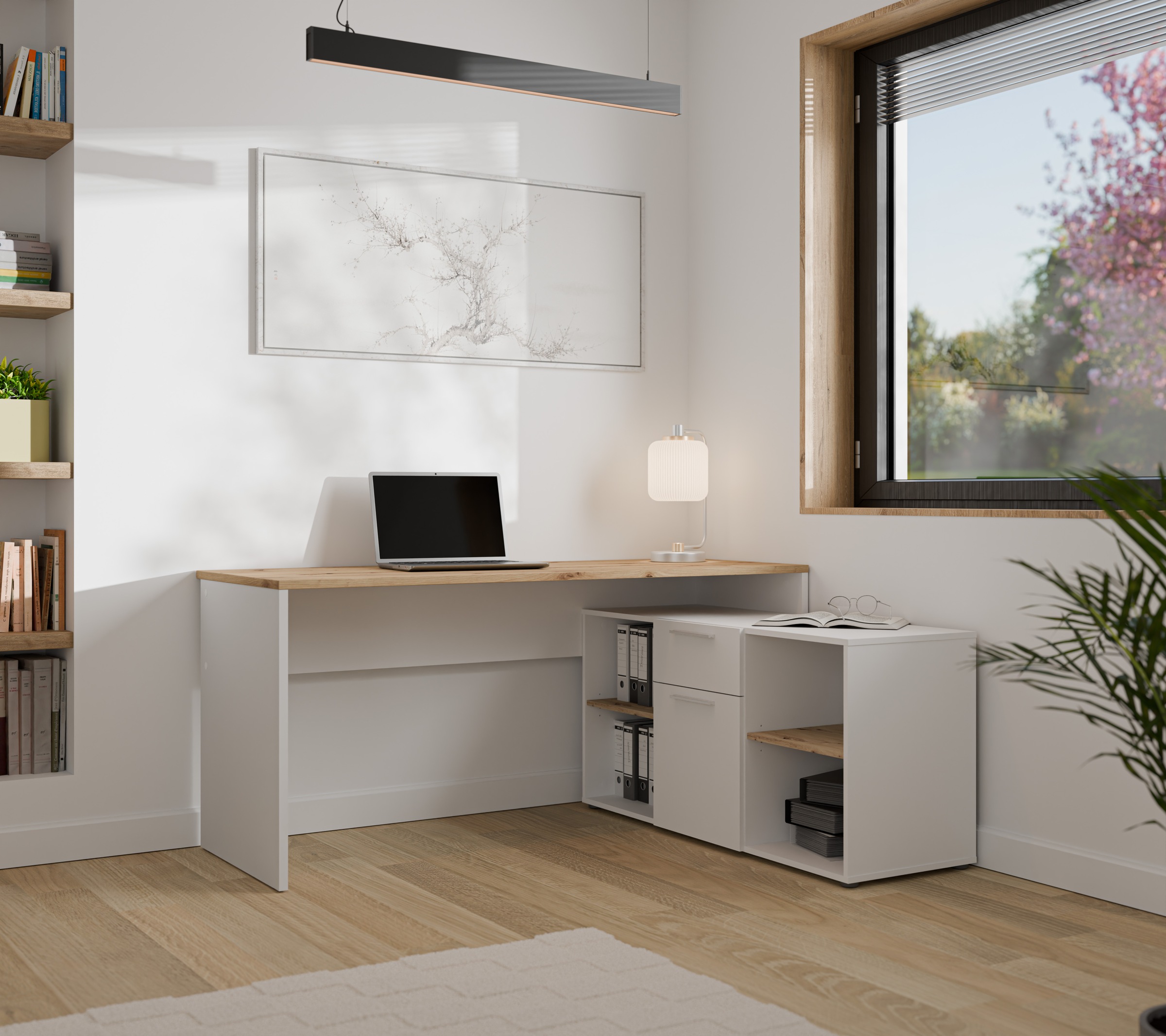 FORTE Eckschreibtisch »Contra Costa« günstig online kaufen