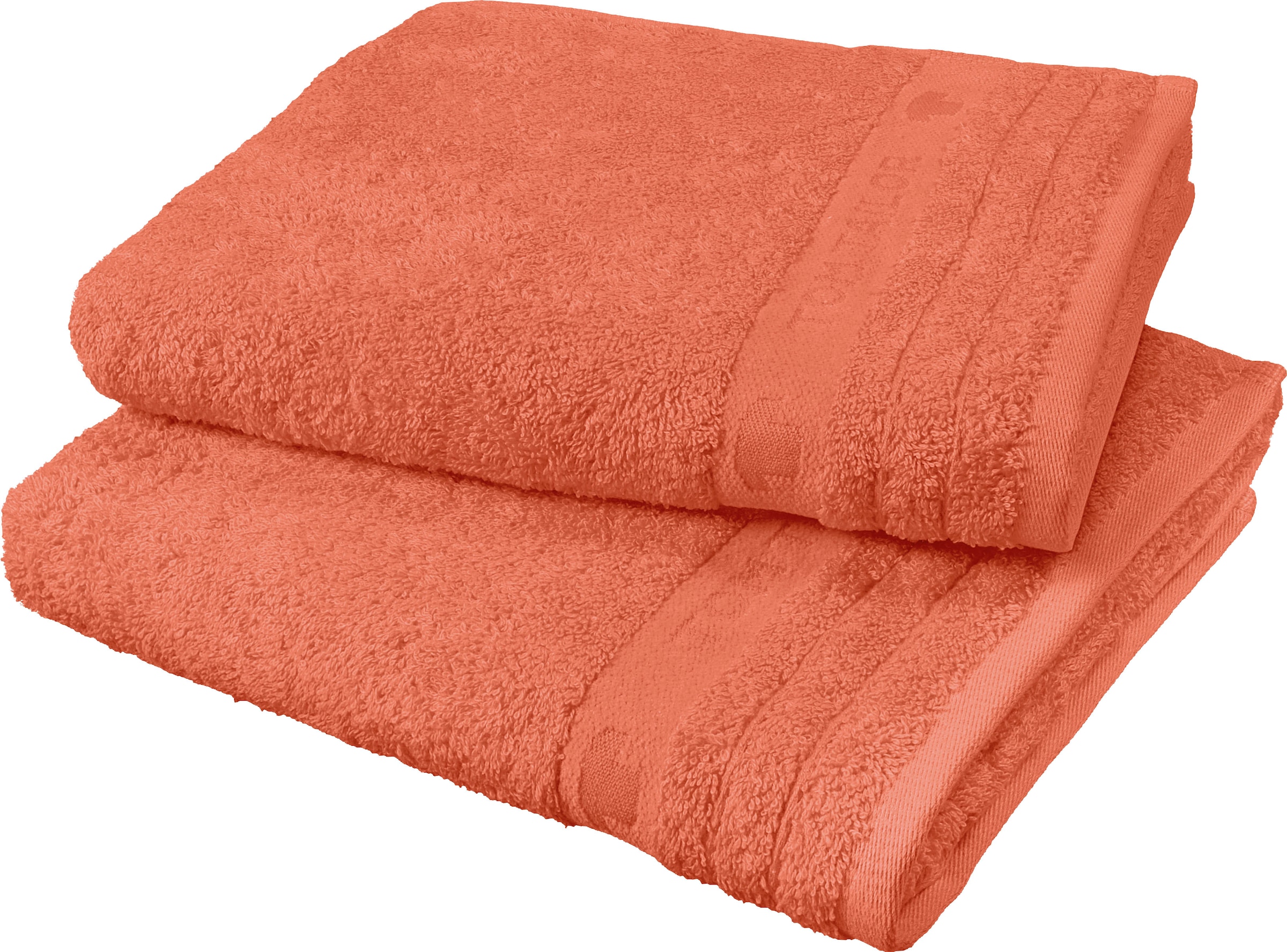 TOM TAILOR HOME Handtücher »Color Bath«, (2 St.), im Set, mit Logo in  Bordüre bequem und schnell bestellen