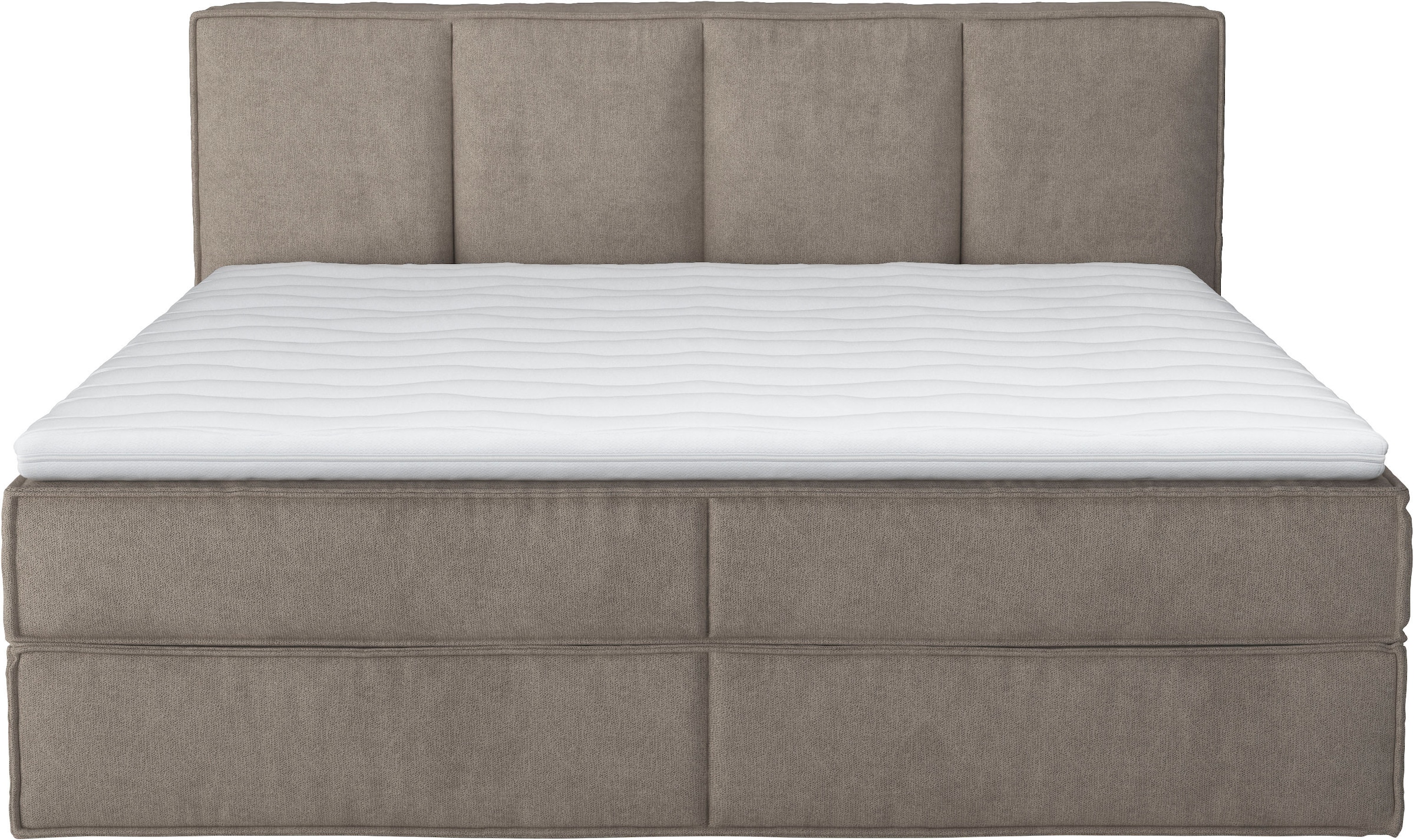 LeGer Home by Lena Gercke Boxspringbett »Addyson« Härtegrade H2, H3 und H4 wählbar,  Boxspringbett inkl. Topper, 2 Matratzen