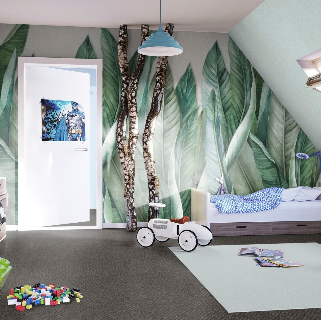 Vorwerk Teppichboden »Passion 1093 (Traffic), Schlinge - Uni Farben, Made in Germany«, rechteckig, 6,3 mm Höhe, Wohnzimmer, Schlafzimmer, Kinderzimmer, Breite 400/500 cm