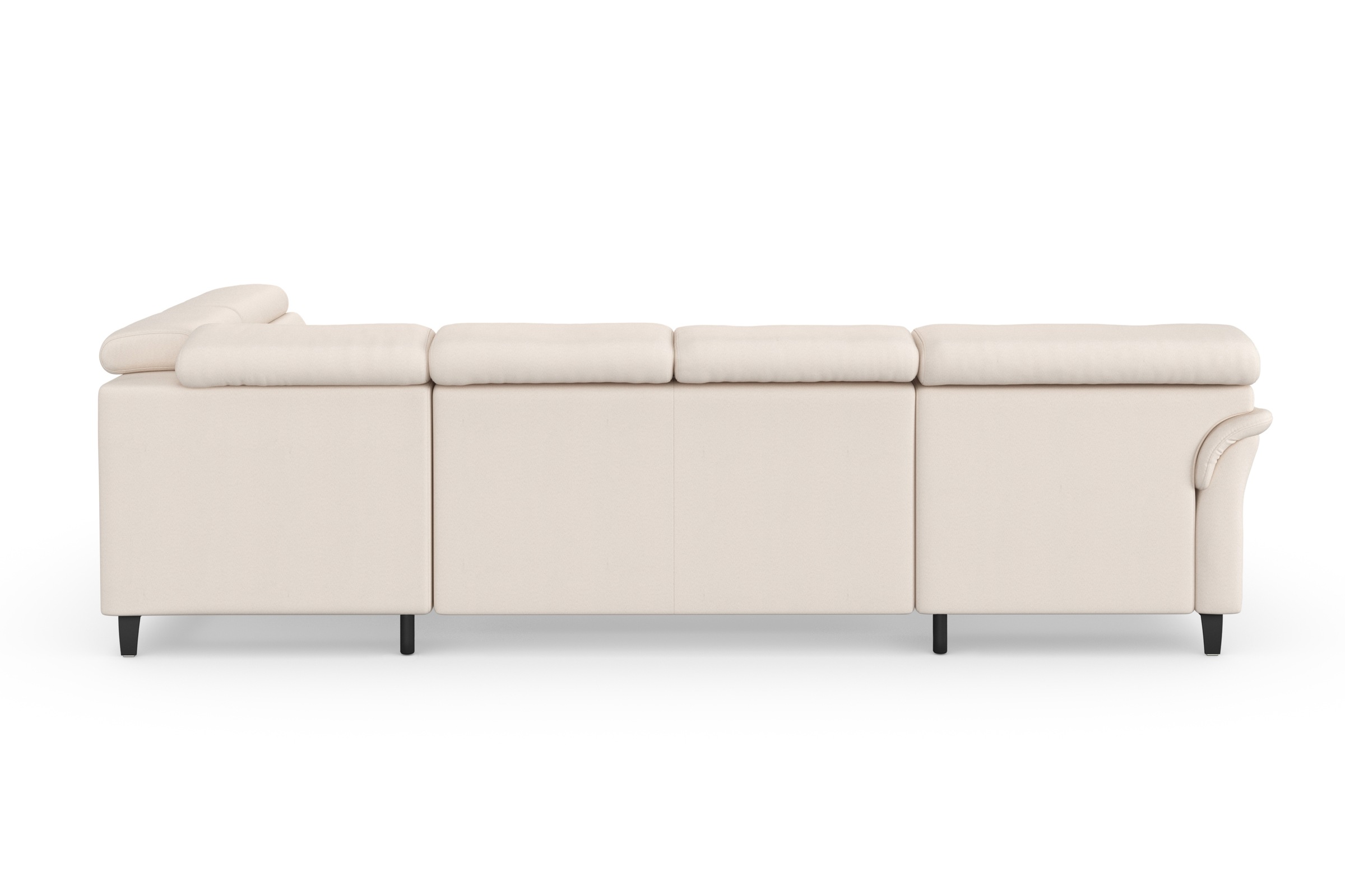 sit&more Wohnlandschaft »Marano U-Form«, inklusive Kopfteilverstellung, wahlweise mit Bettfunktion, Bettkasten